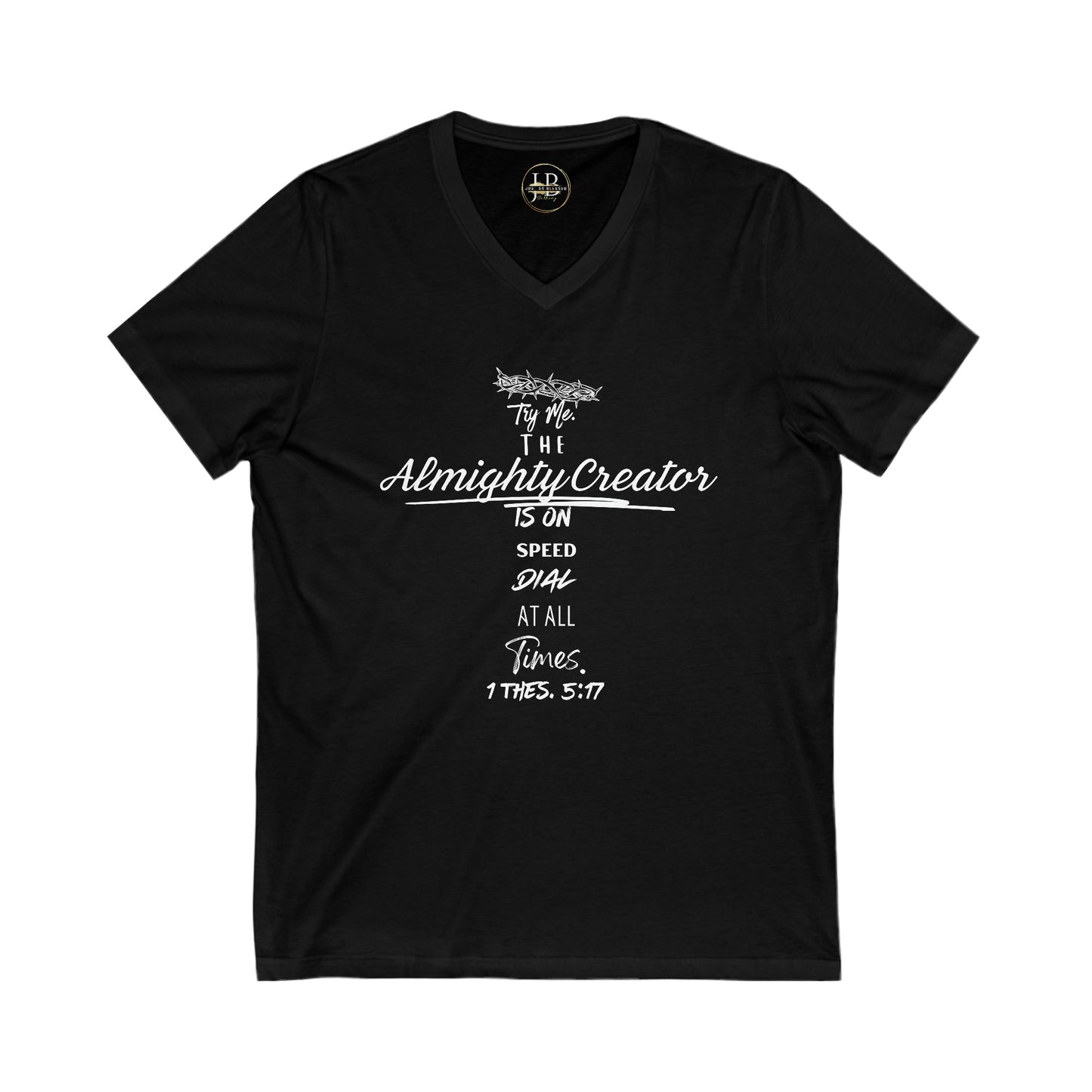 Speed Dial - Jersey V-Neck Tee (Unisex)