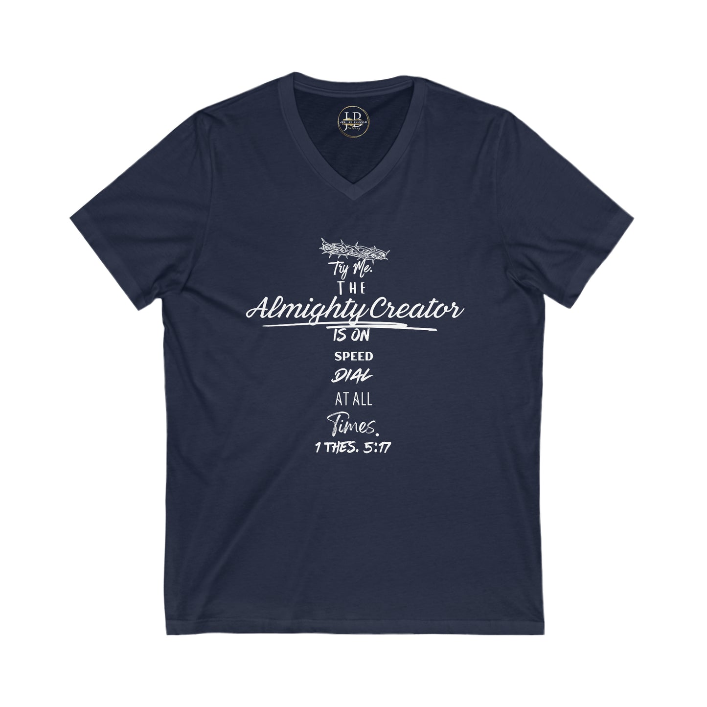 Speed Dial - Jersey V-Neck Tee (Unisex)