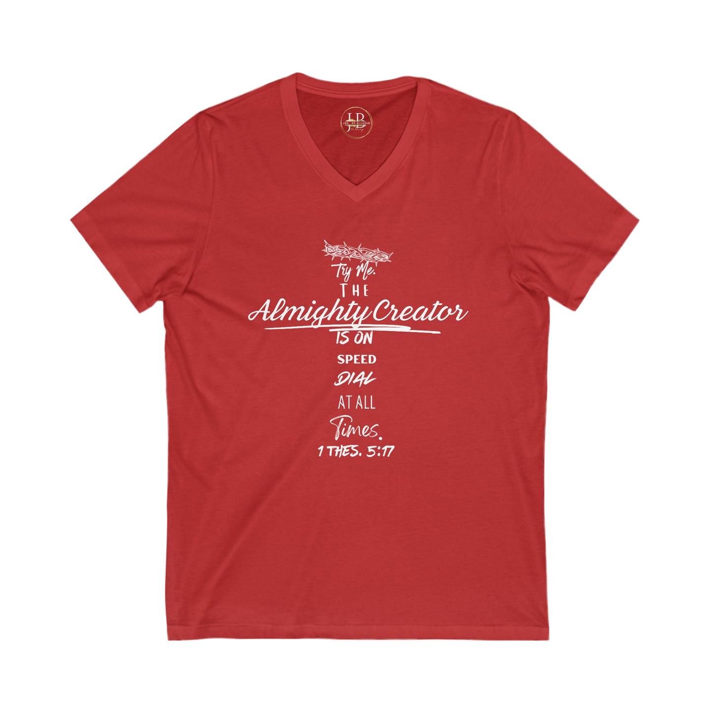 Speed Dial - Jersey V-Neck Tee (Unisex)