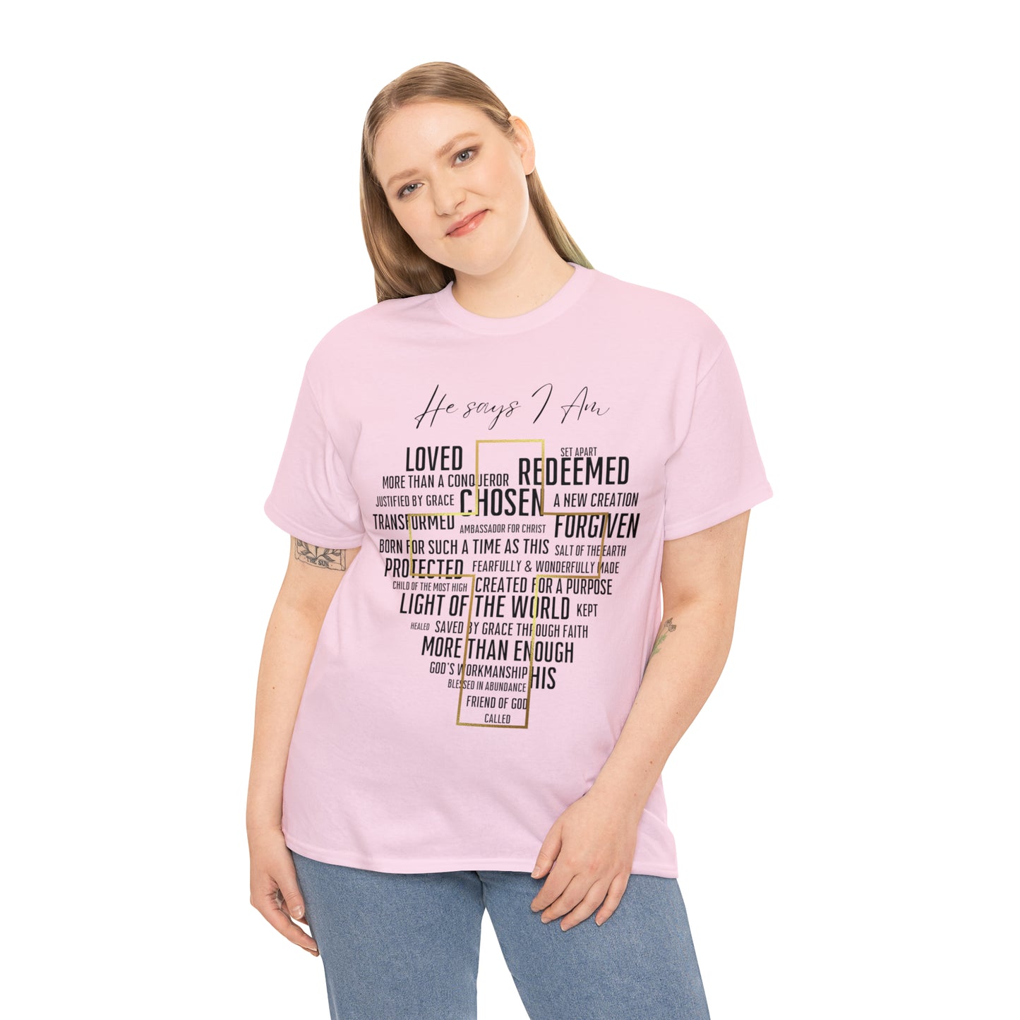 Loved, Chosen, His - Heavy Cotton Tee (Unisex)
