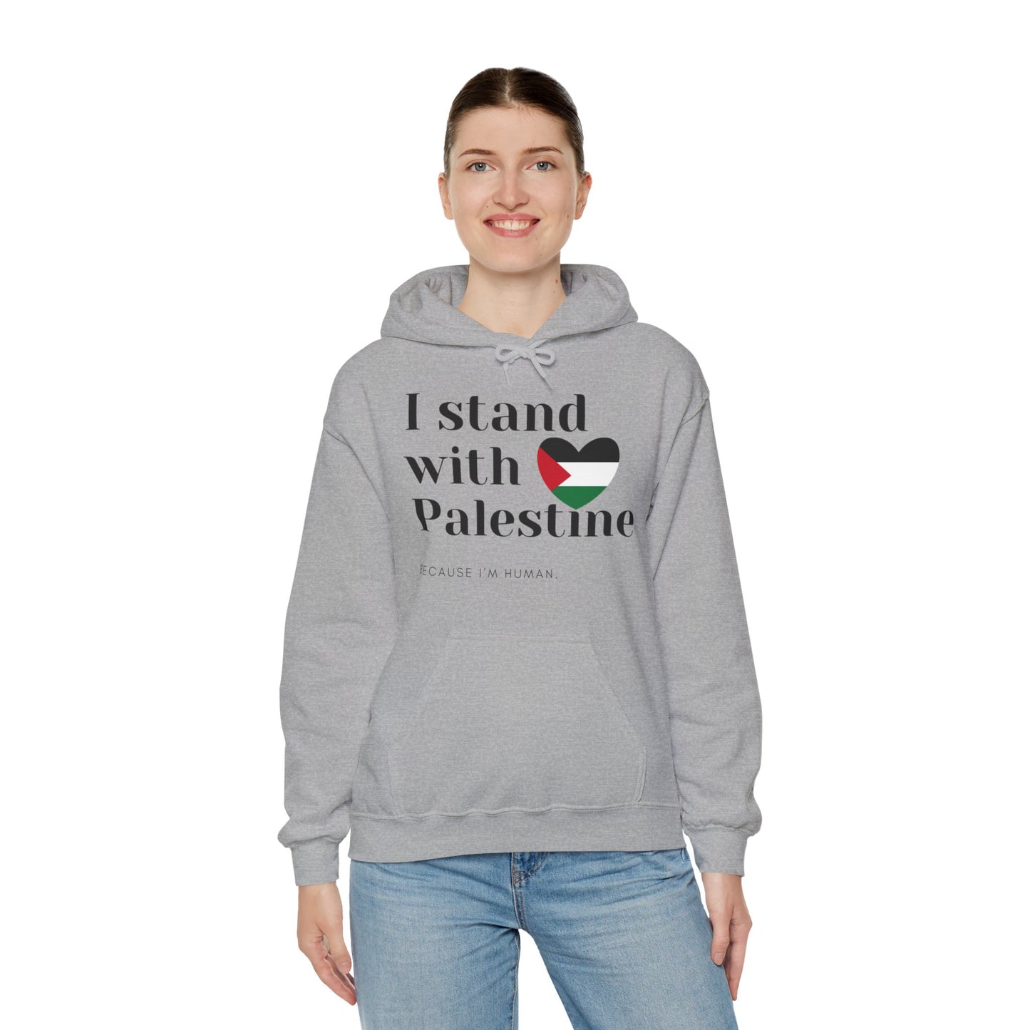 Because I'm Human - Unisex Hooded Sweatshirt
