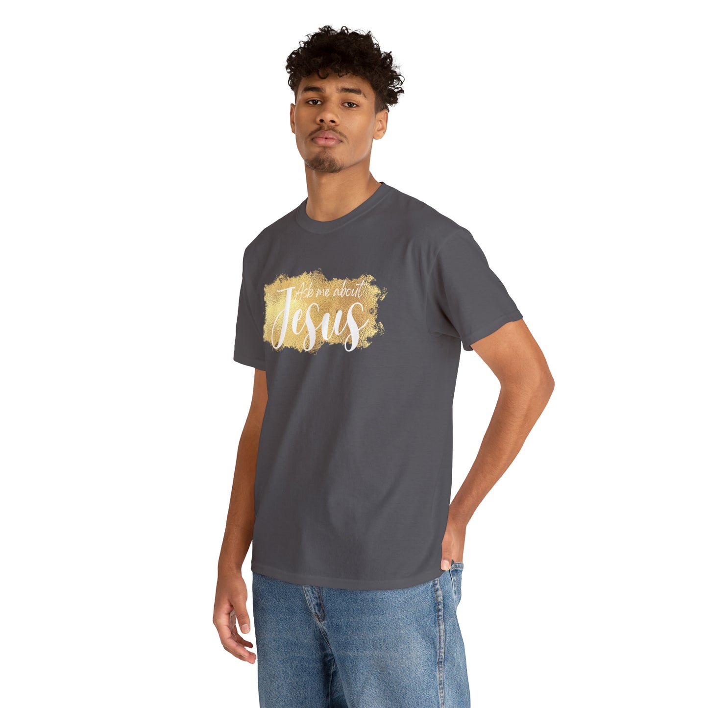 Ask Me - Heavy Cotton Tee (Unisex)