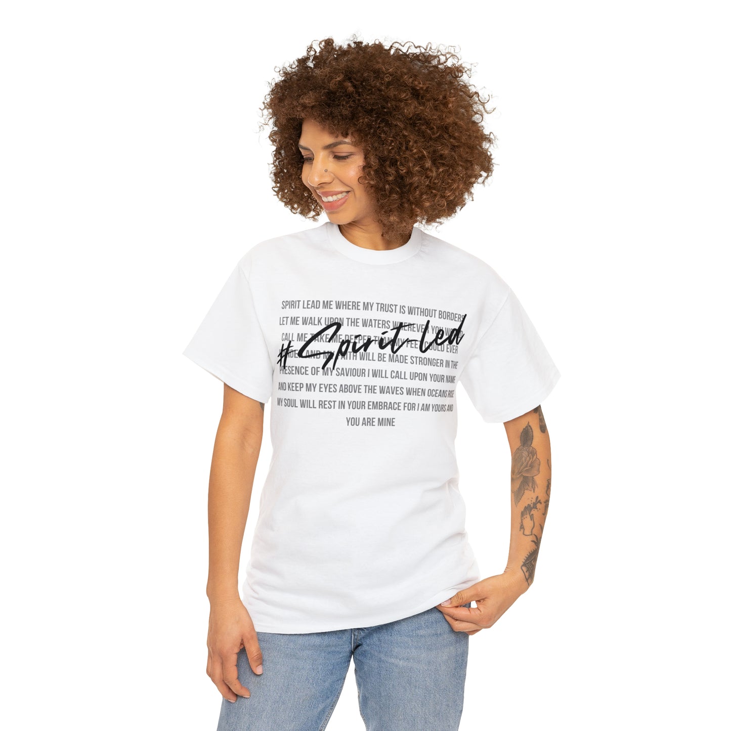 Spirit Lead Me - Heavy Cotton Tee (Unisex)