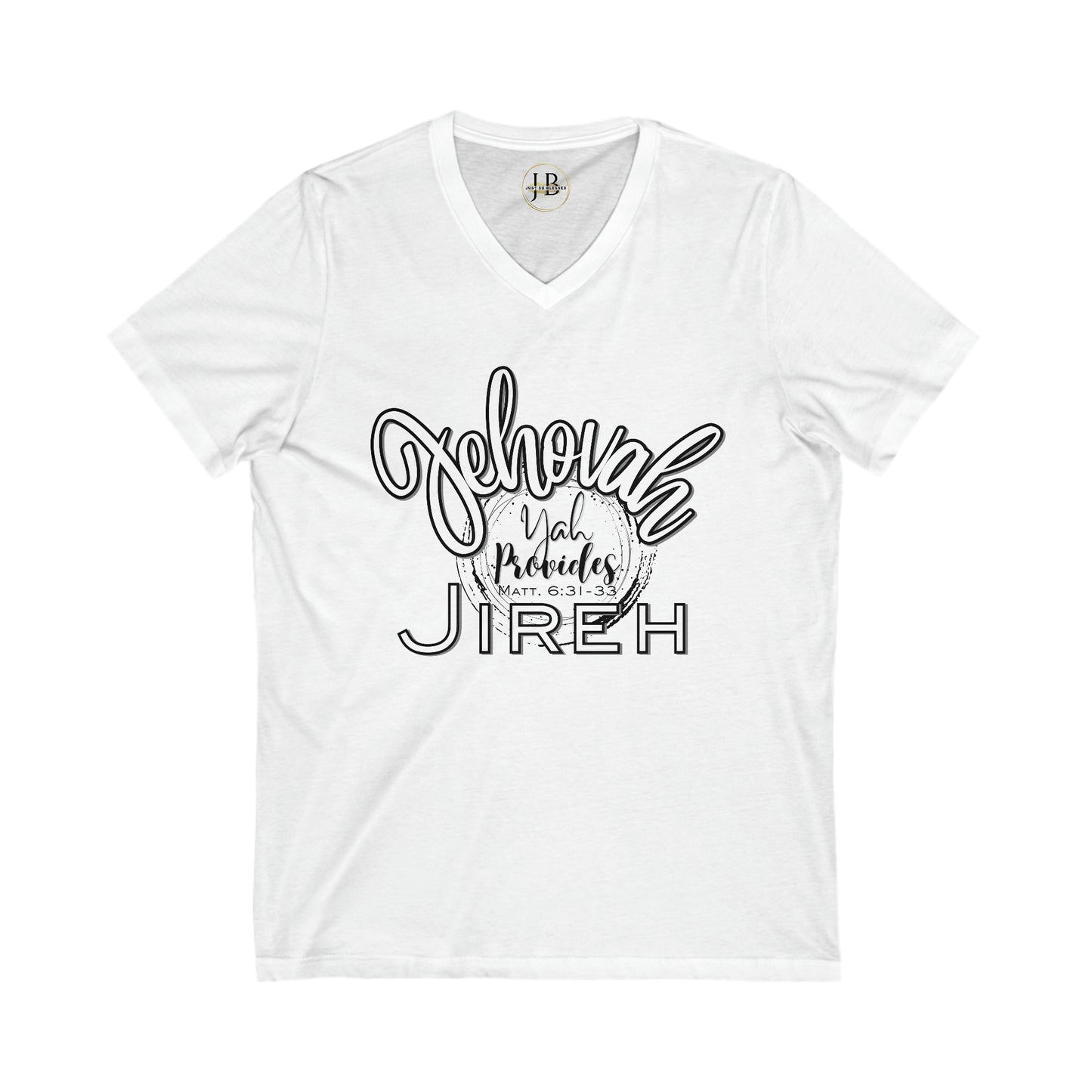 Yah Provides - Jersey V-Neck Tee (Unisex)