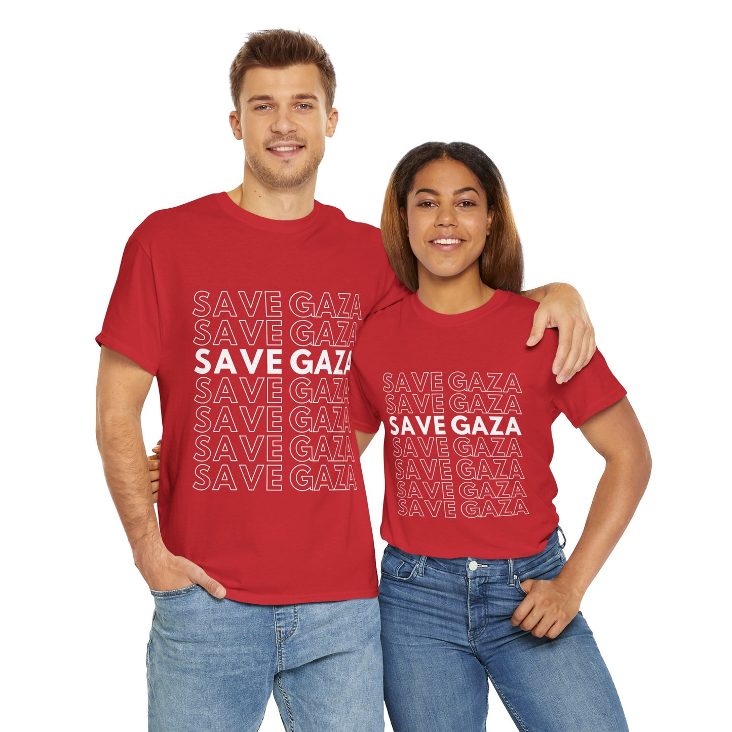 Save Gaza - Unisex Cotton Tee