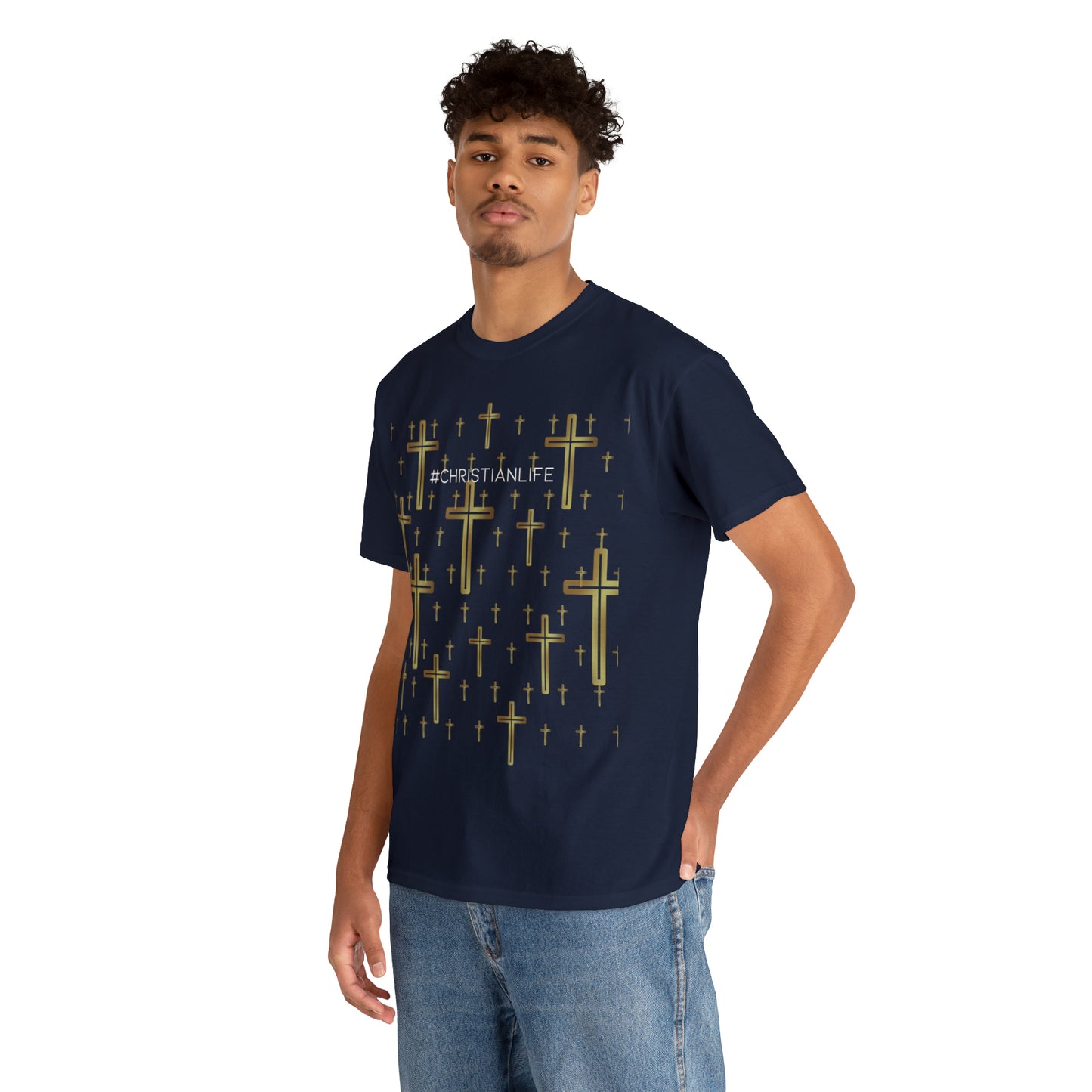 #Christianlife - Heavy Cotton Tee (Unisex)
