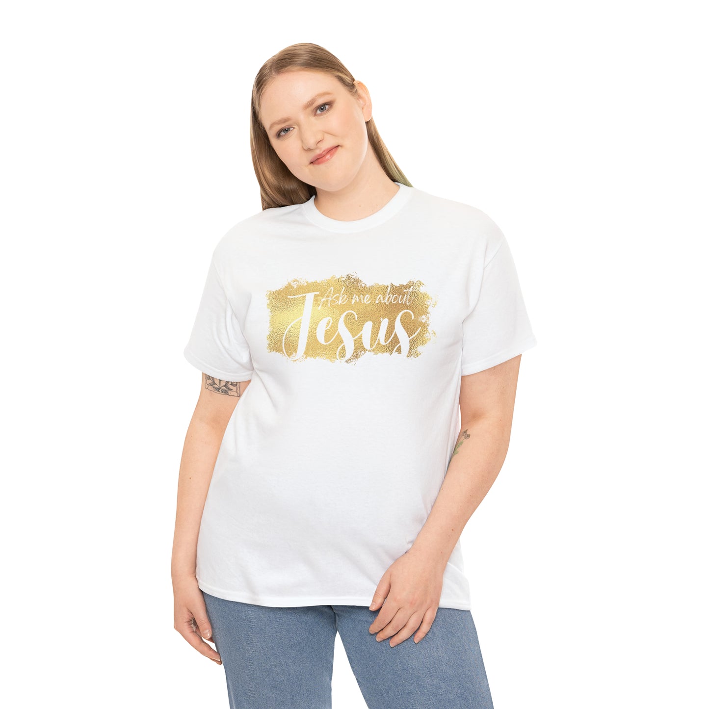 Ask Me - Heavy Cotton Tee (Unisex)