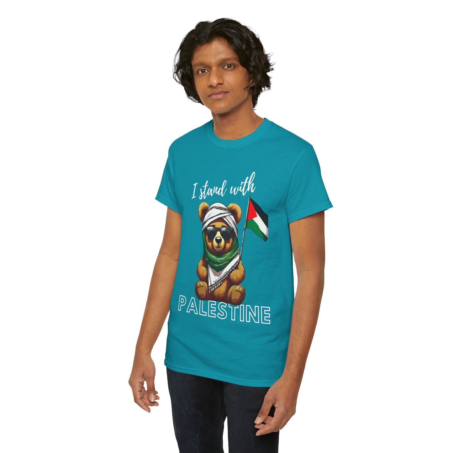 Teddy Palestine - Unisex Cotton Tee