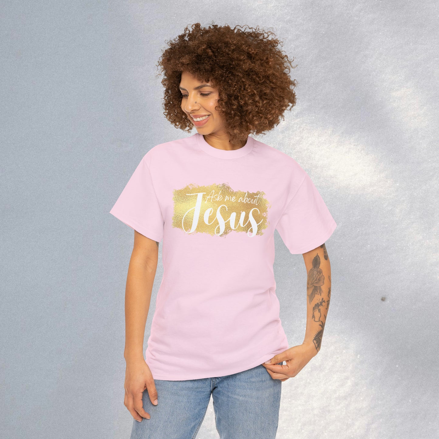 Ask Me - Heavy Cotton Tee (Unisex)