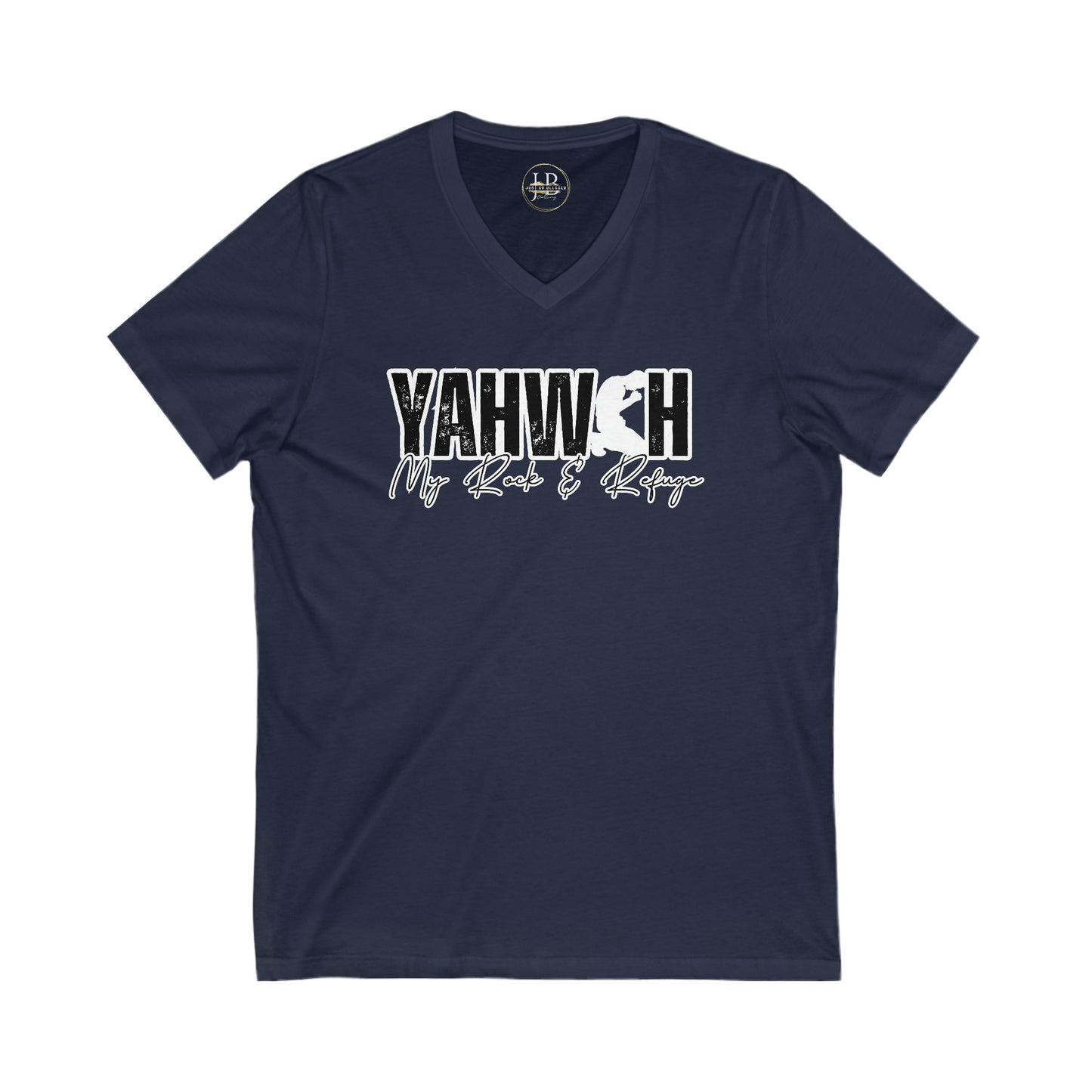 Yahweh - Jersey V-Neck Tee (Unisex)