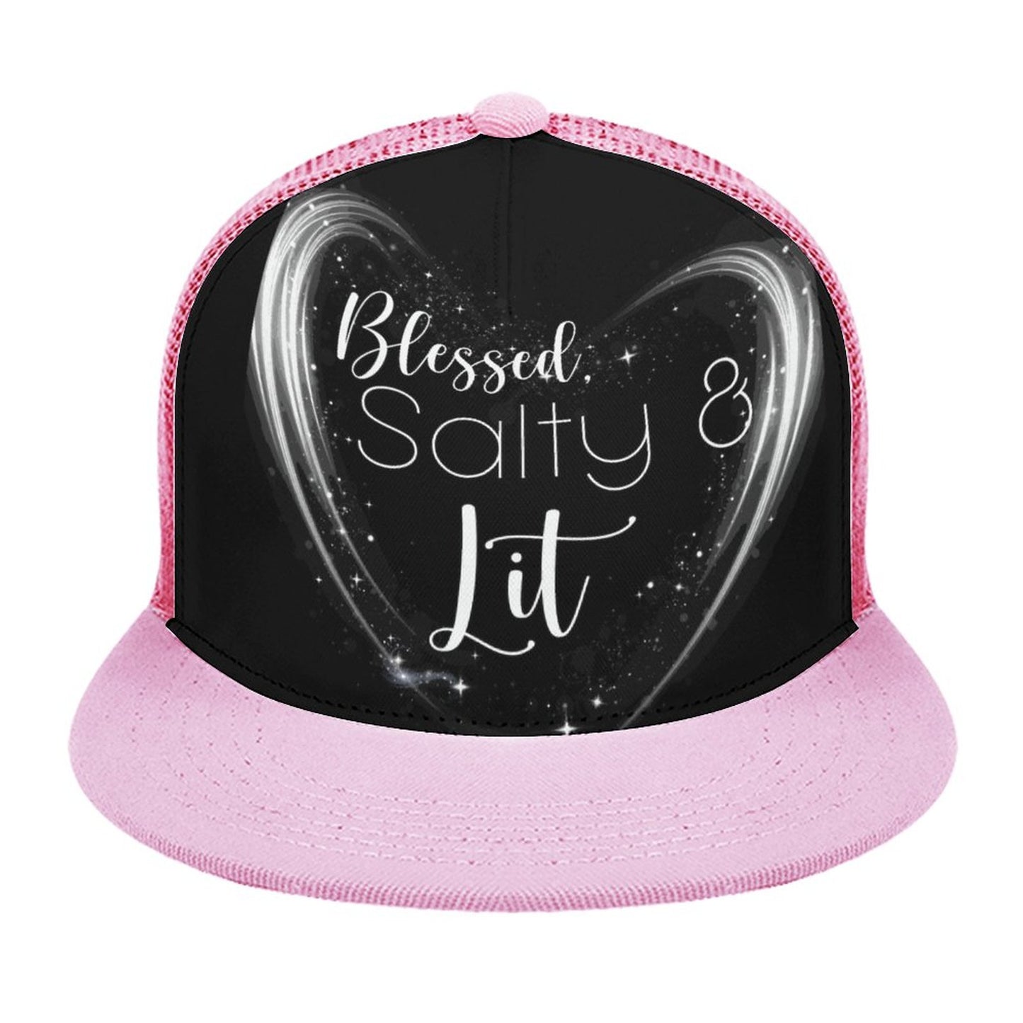 Salty & Lit (Matt. 5:13-14) - Flat Brim Trucker Hat