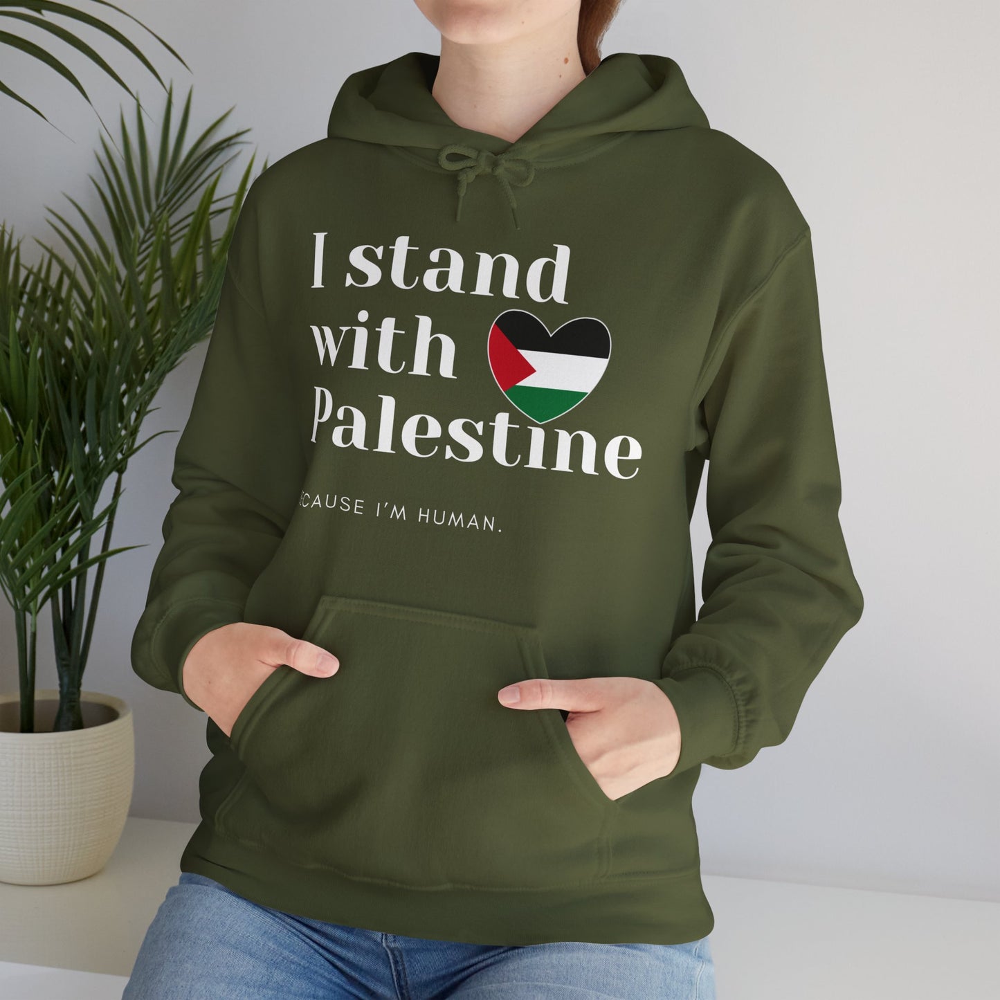 Because I'm Human - Unisex Hooded Sweatshirt