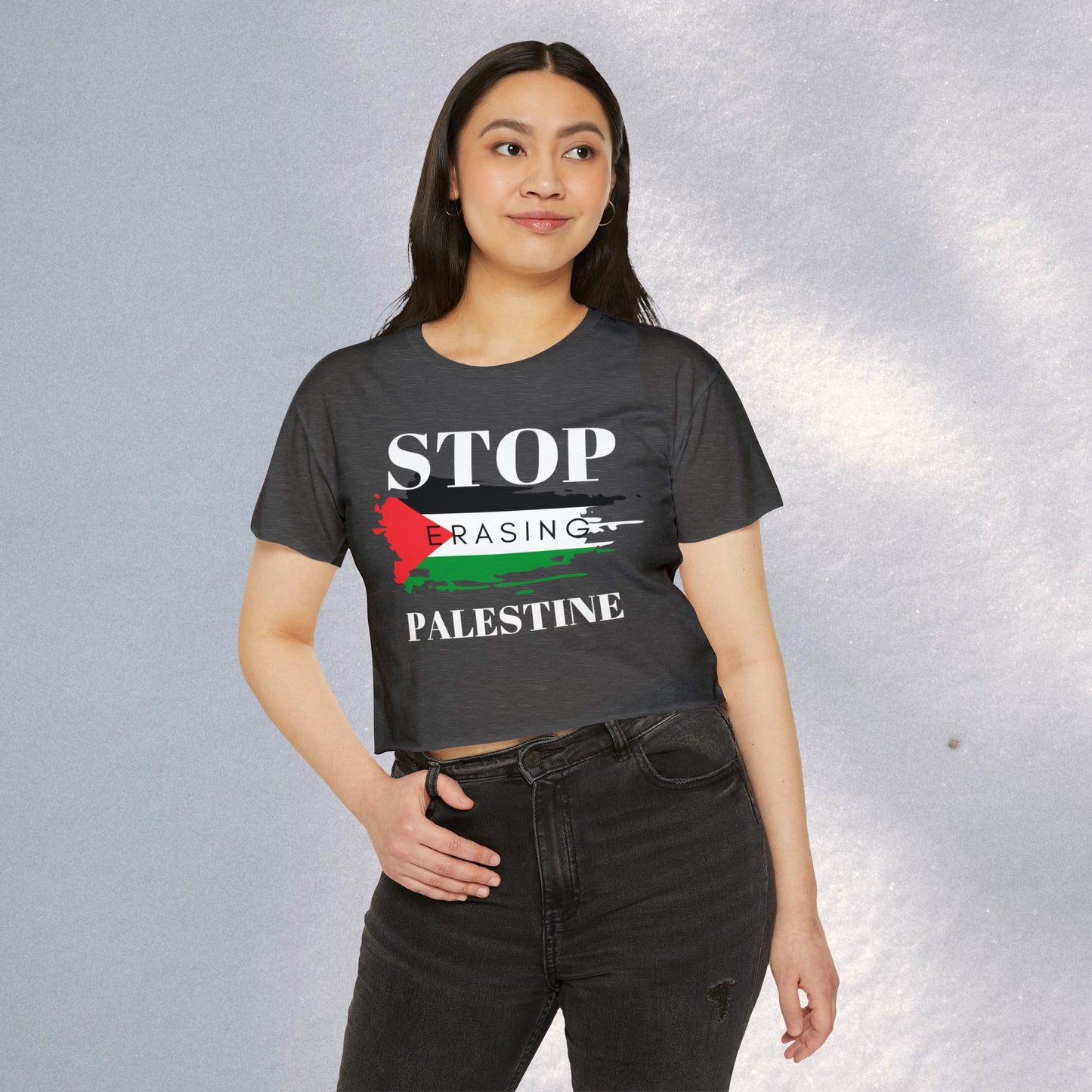 Erasing - Women's Festival Crop Top