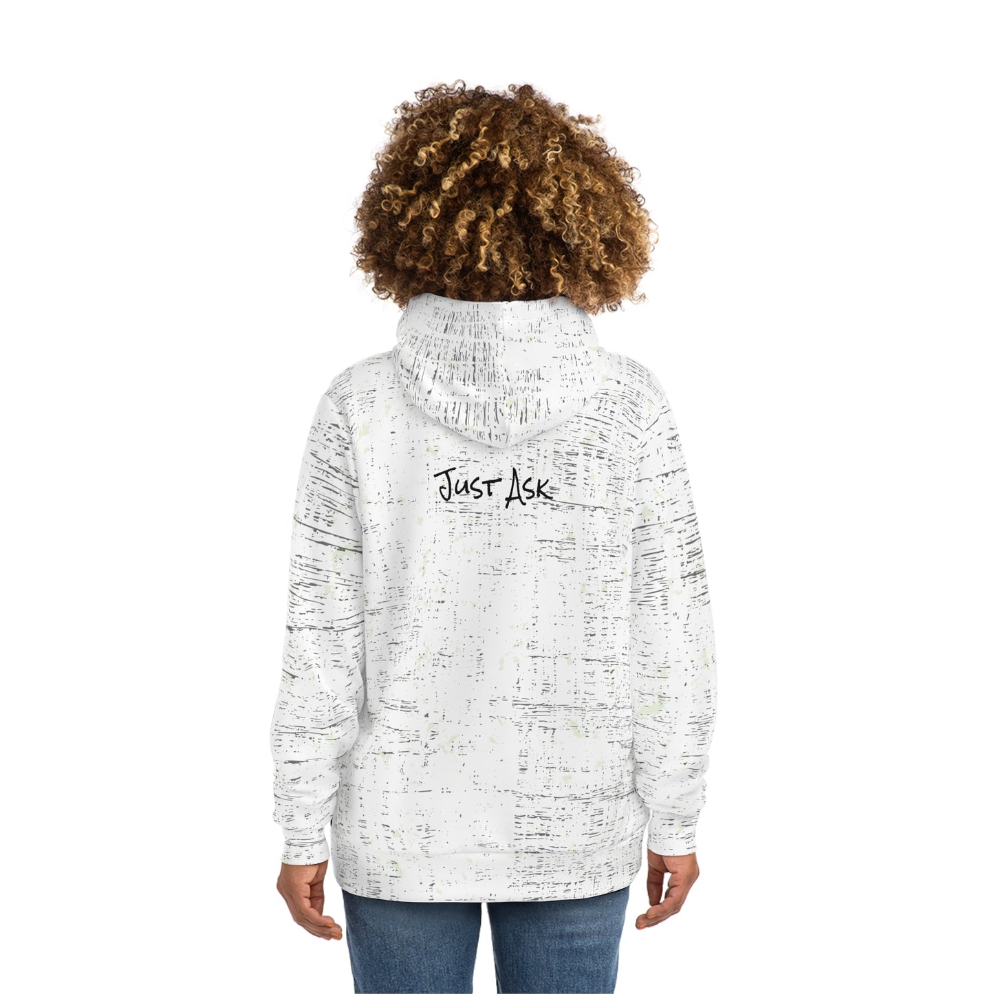 Walking Testimony (White) - Fashion Hoodie