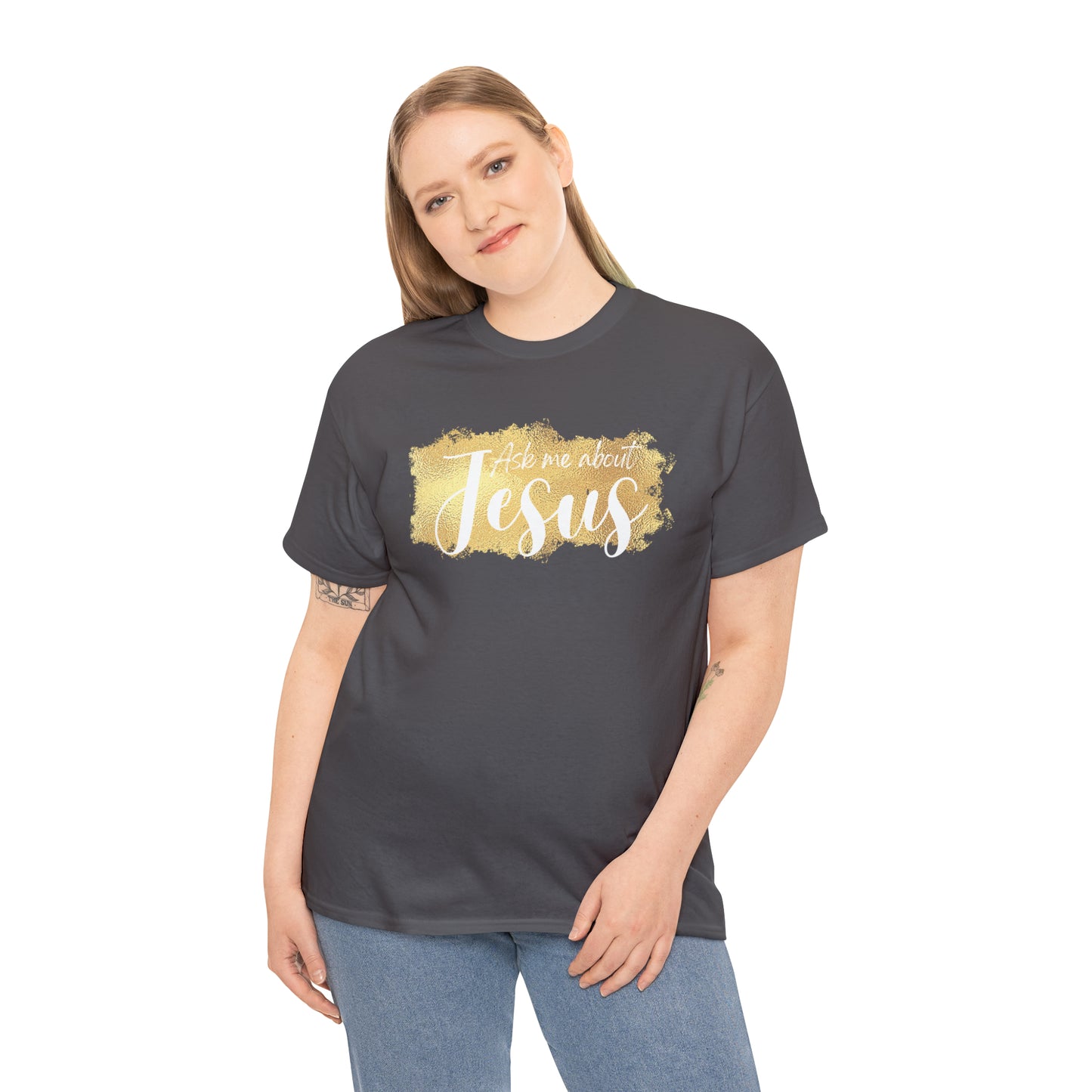 Ask Me - Heavy Cotton Tee (Unisex)