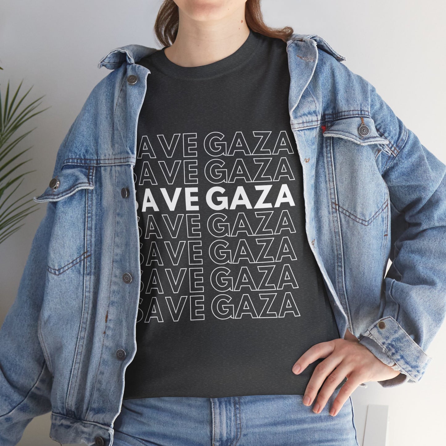 Save Gaza - Unisex Cotton Tee