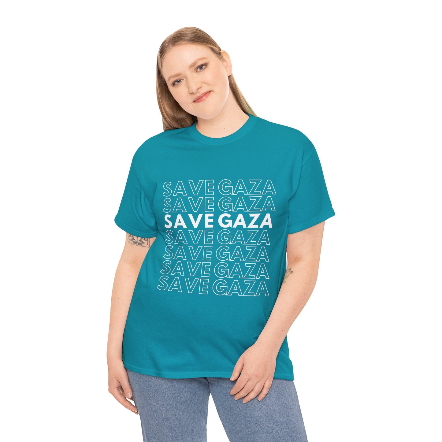 Save Gaza - Unisex Cotton Tee