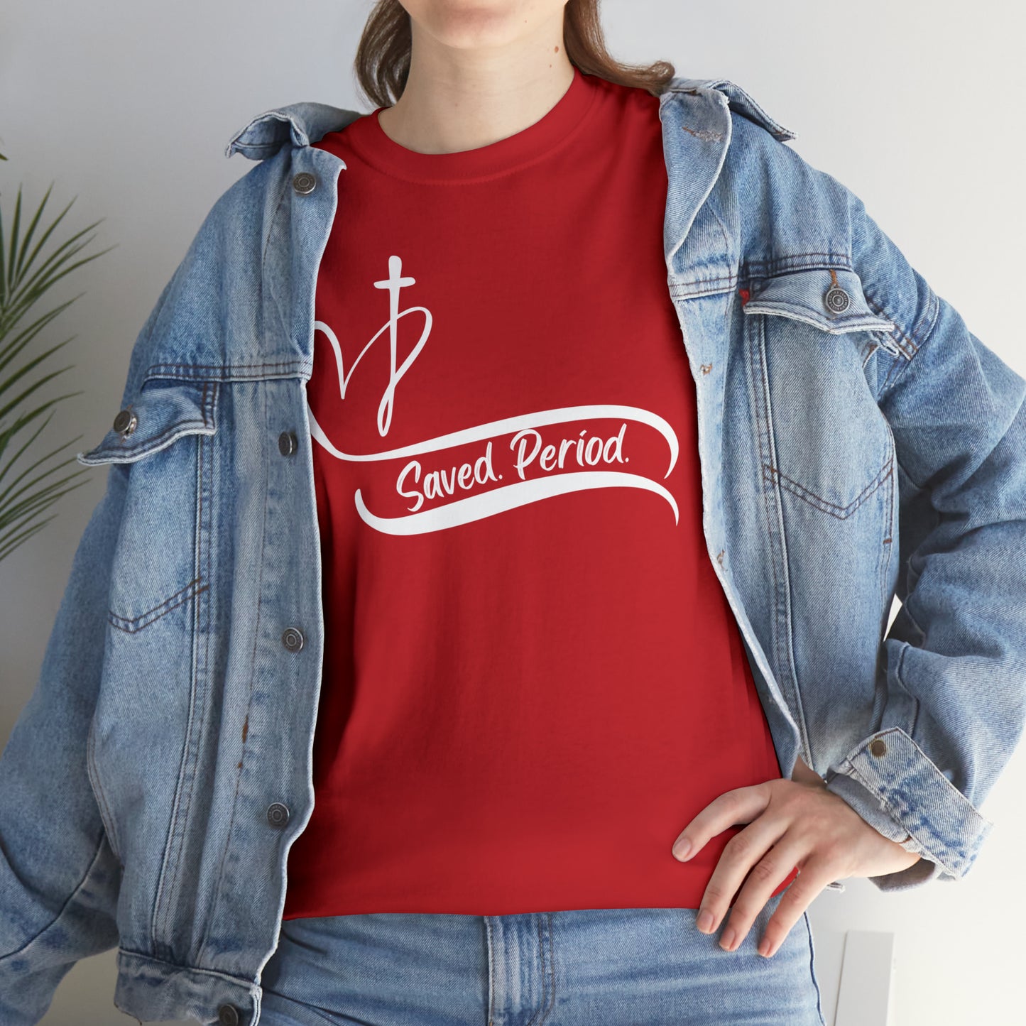 Saved, Period - Heavy Cotton Tee (Unisex)