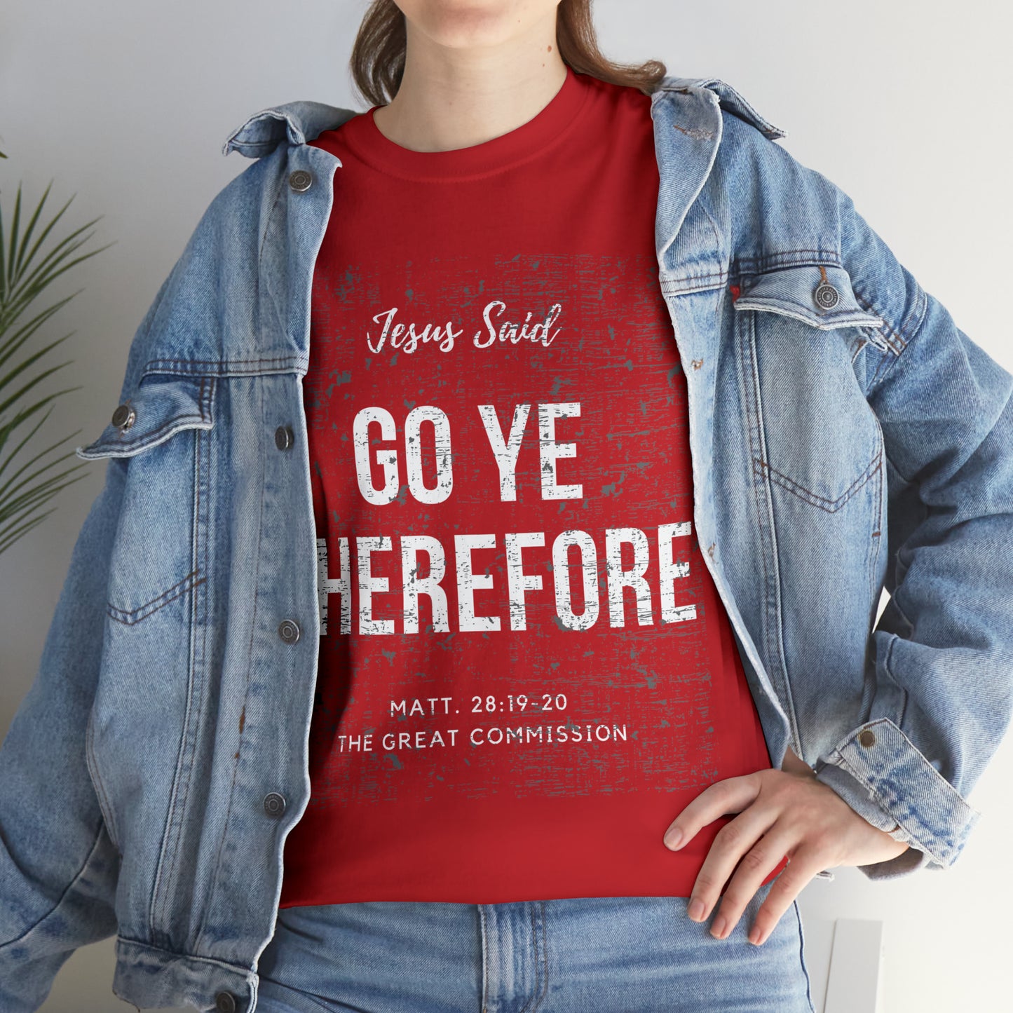 Here I Am - Heavy Cotton Tee (Unisex)