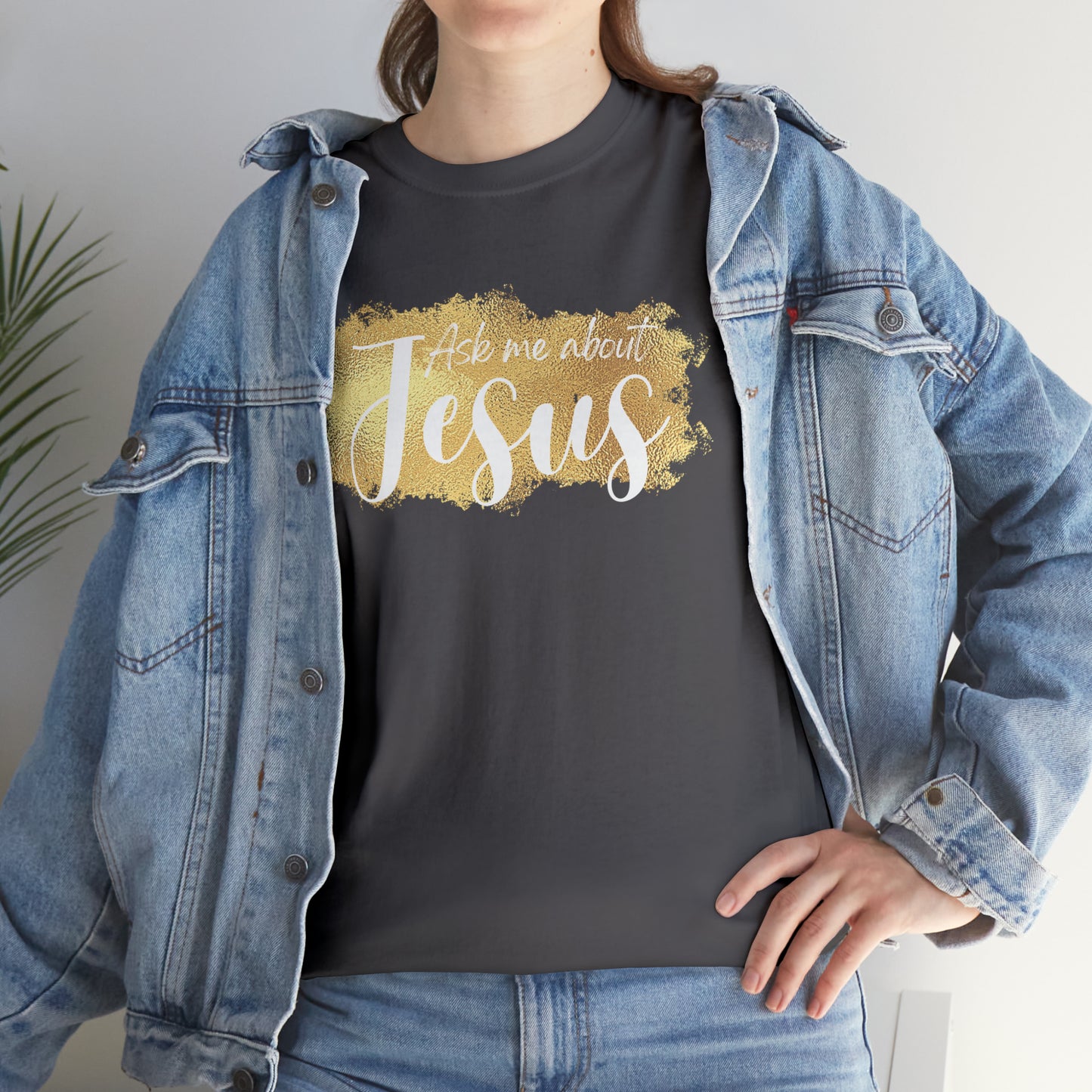 Ask Me - Heavy Cotton Tee (Unisex)