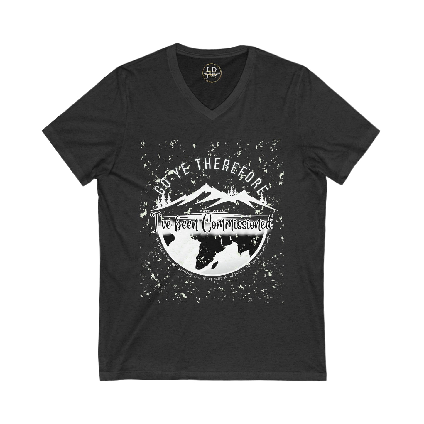 I've been Commissioned - Jersey V-Neck Tee (Unisex)