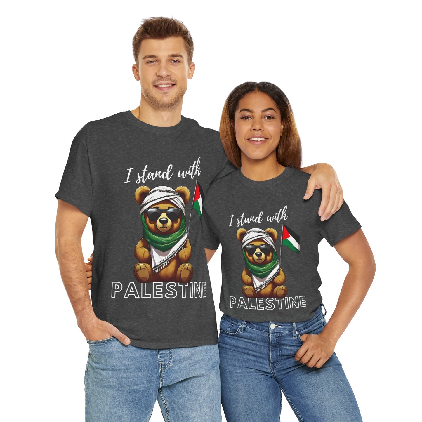 Teddy Palestine - Unisex Cotton Tee