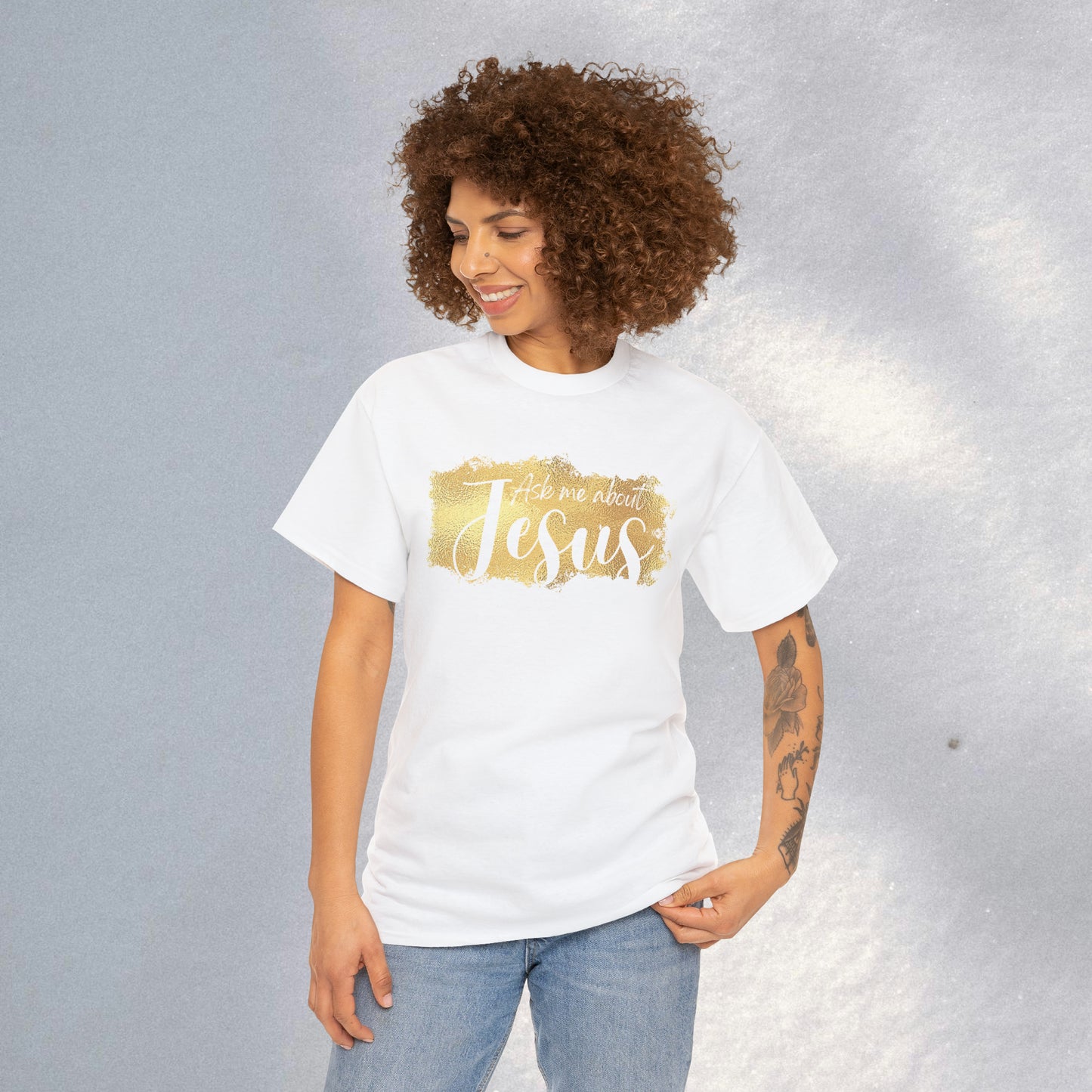 Ask Me - Heavy Cotton Tee (Unisex)