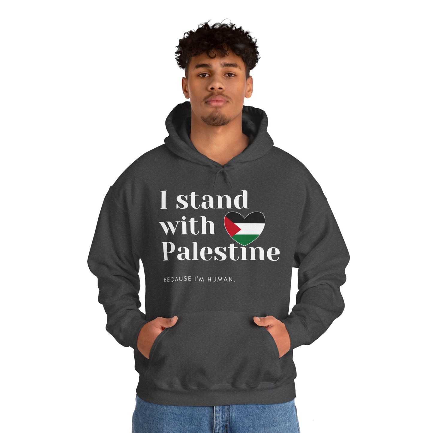 Because I'm Human - Unisex Hooded Sweatshirt