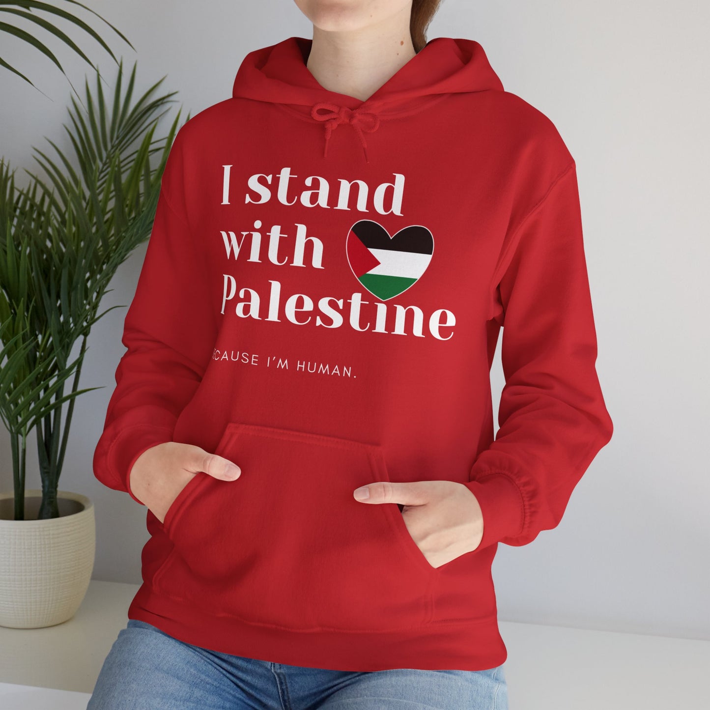 Because I'm Human - Unisex Hooded Sweatshirt