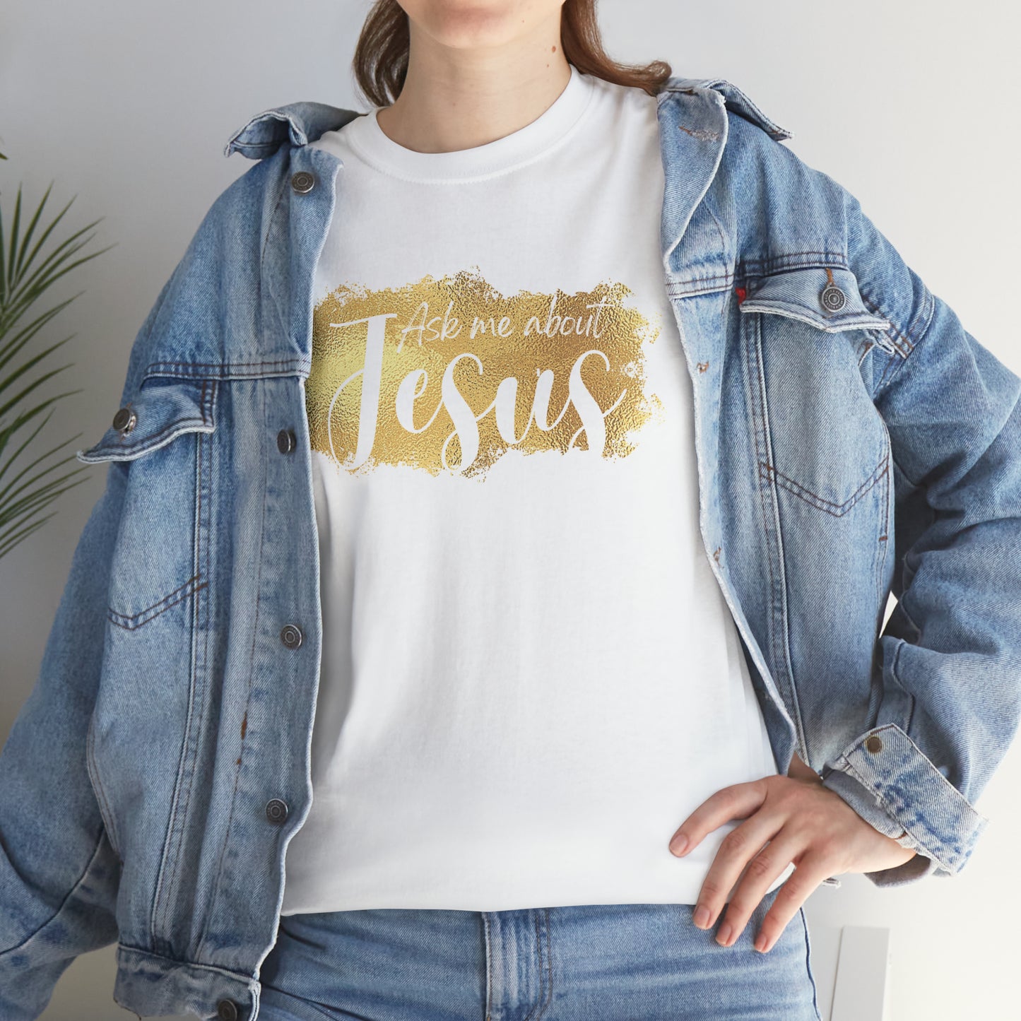 Ask Me - Heavy Cotton Tee (Unisex)