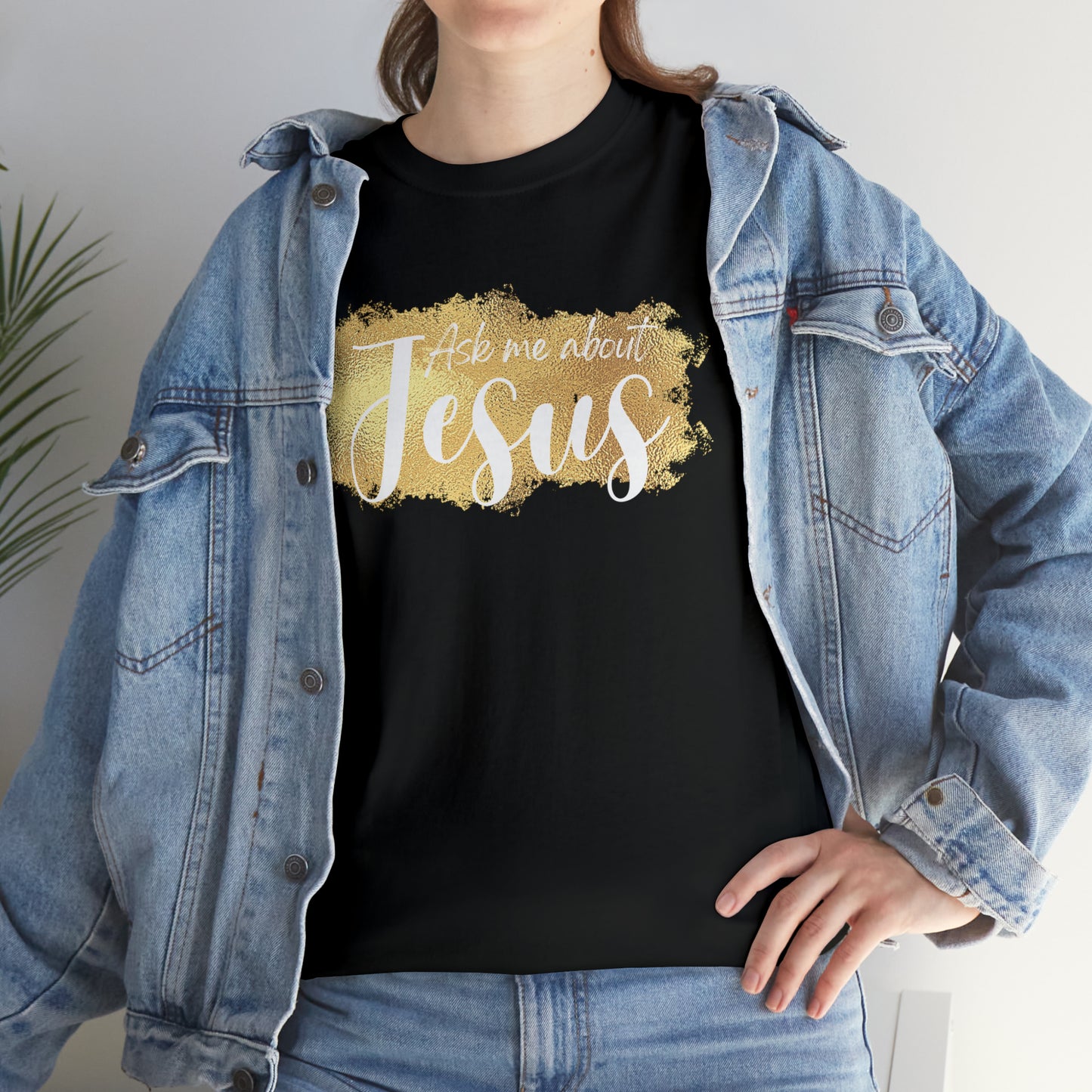 Ask Me - Heavy Cotton Tee (Unisex)