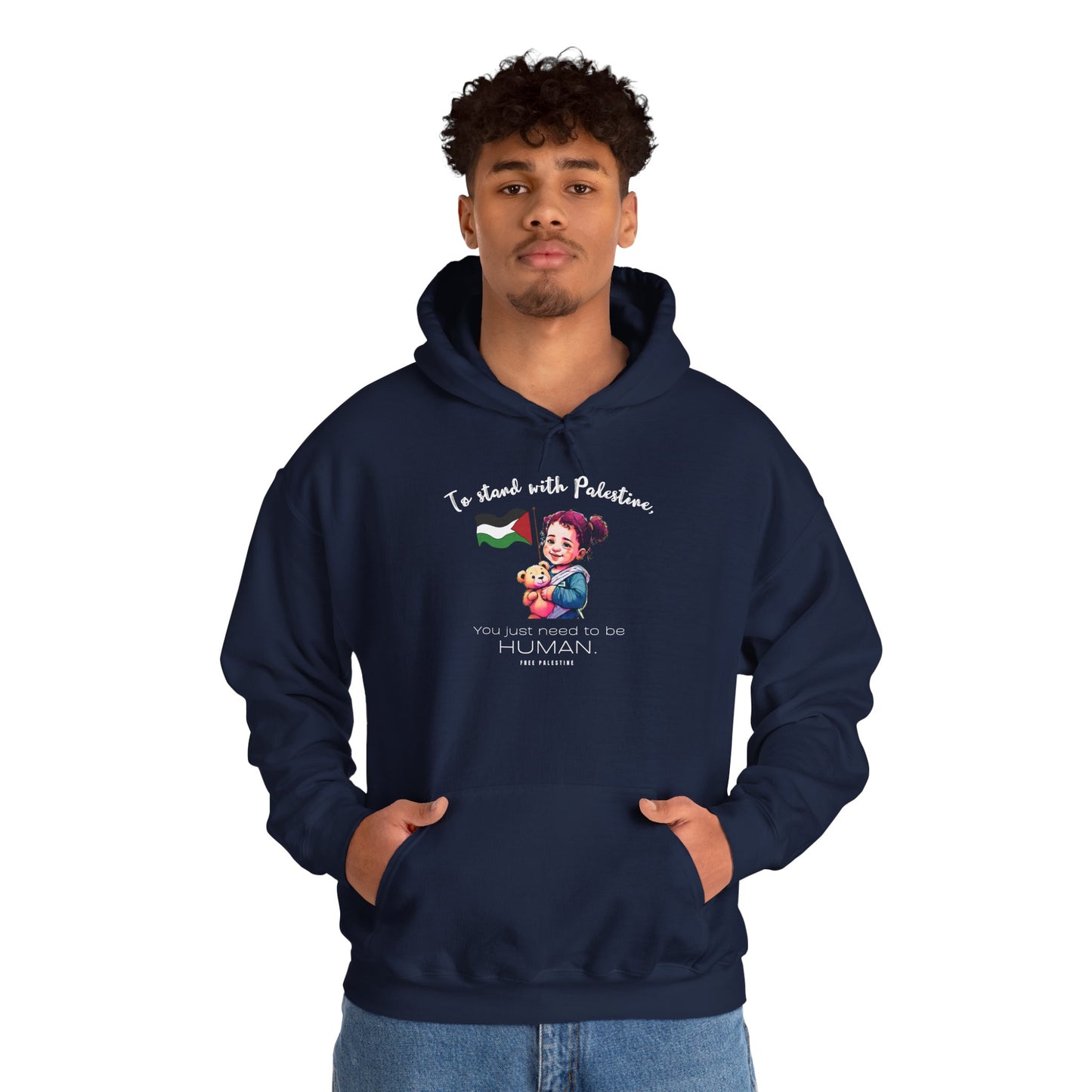 Human - Unisex Hooded Sweatshirt