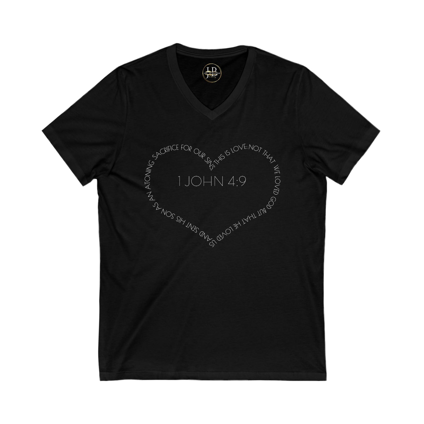 This is Love - Jersey V-Neck Tee (Unisex)