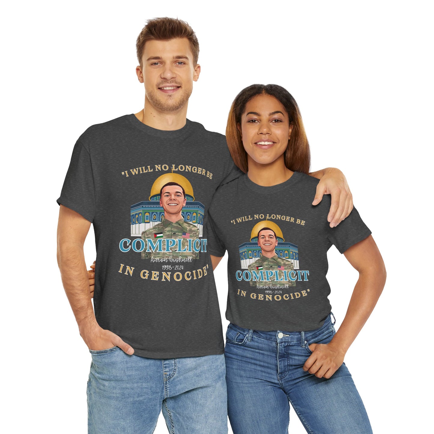 Aaron & TelAviv - Unisex Cotton Tee