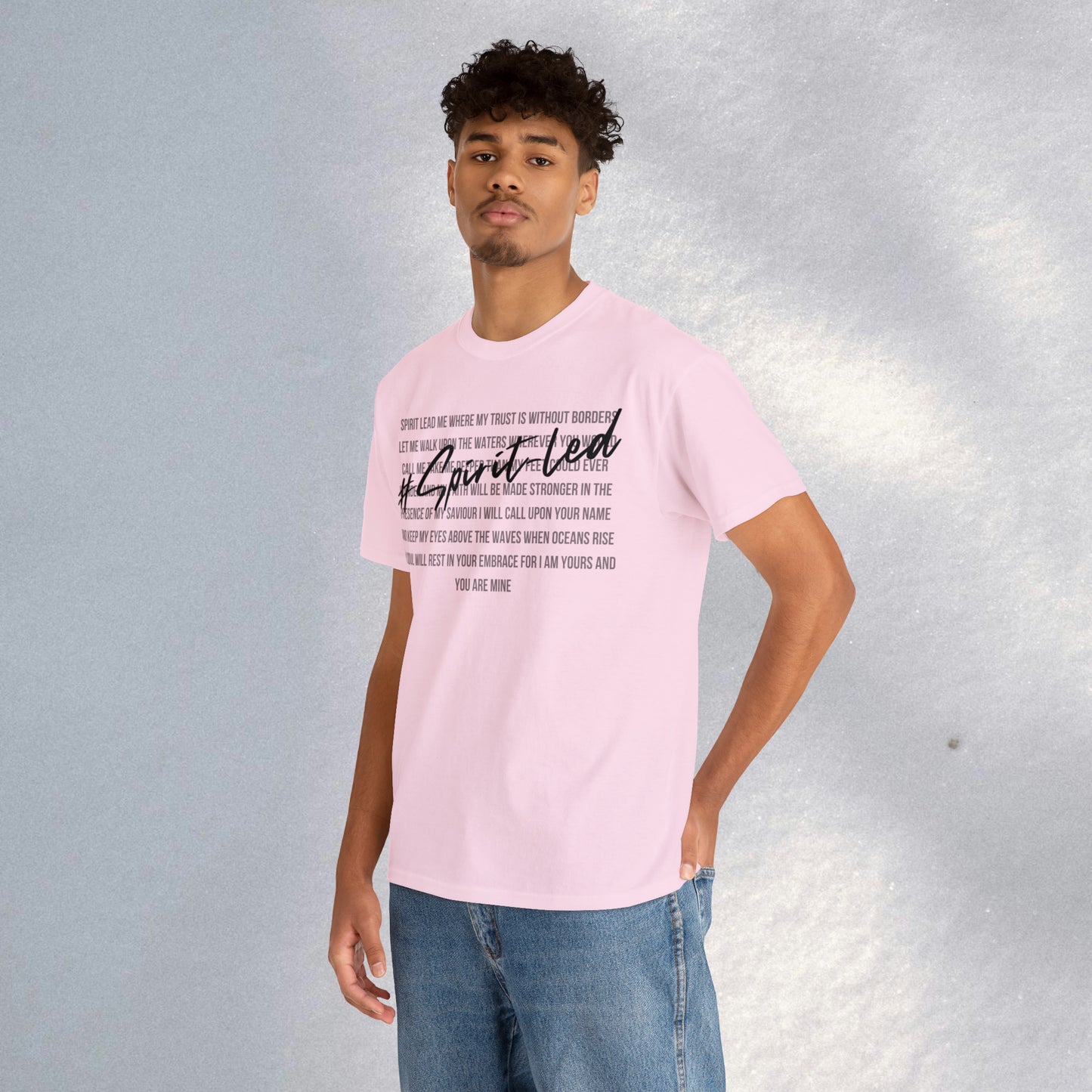 Spirit Lead Me - Heavy Cotton Tee (Unisex)