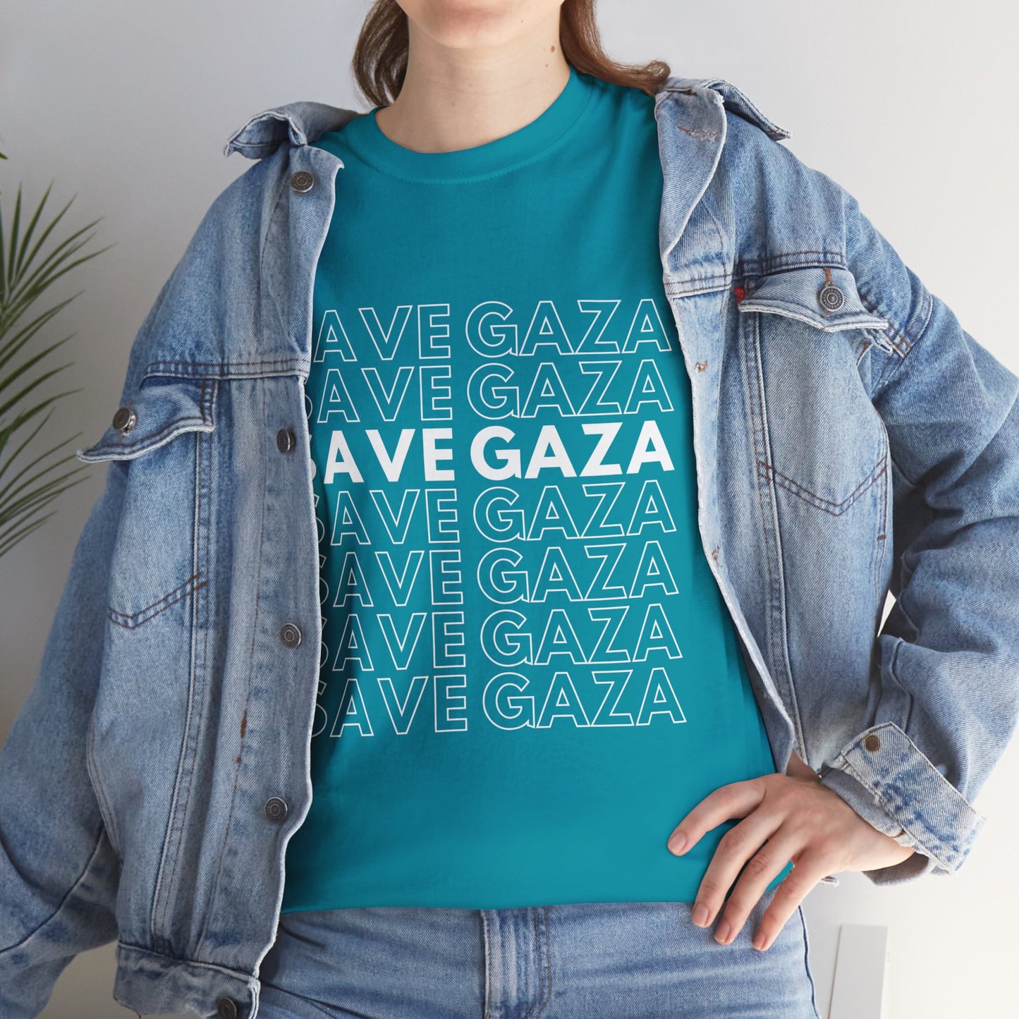 Save Gaza - Unisex Cotton Tee