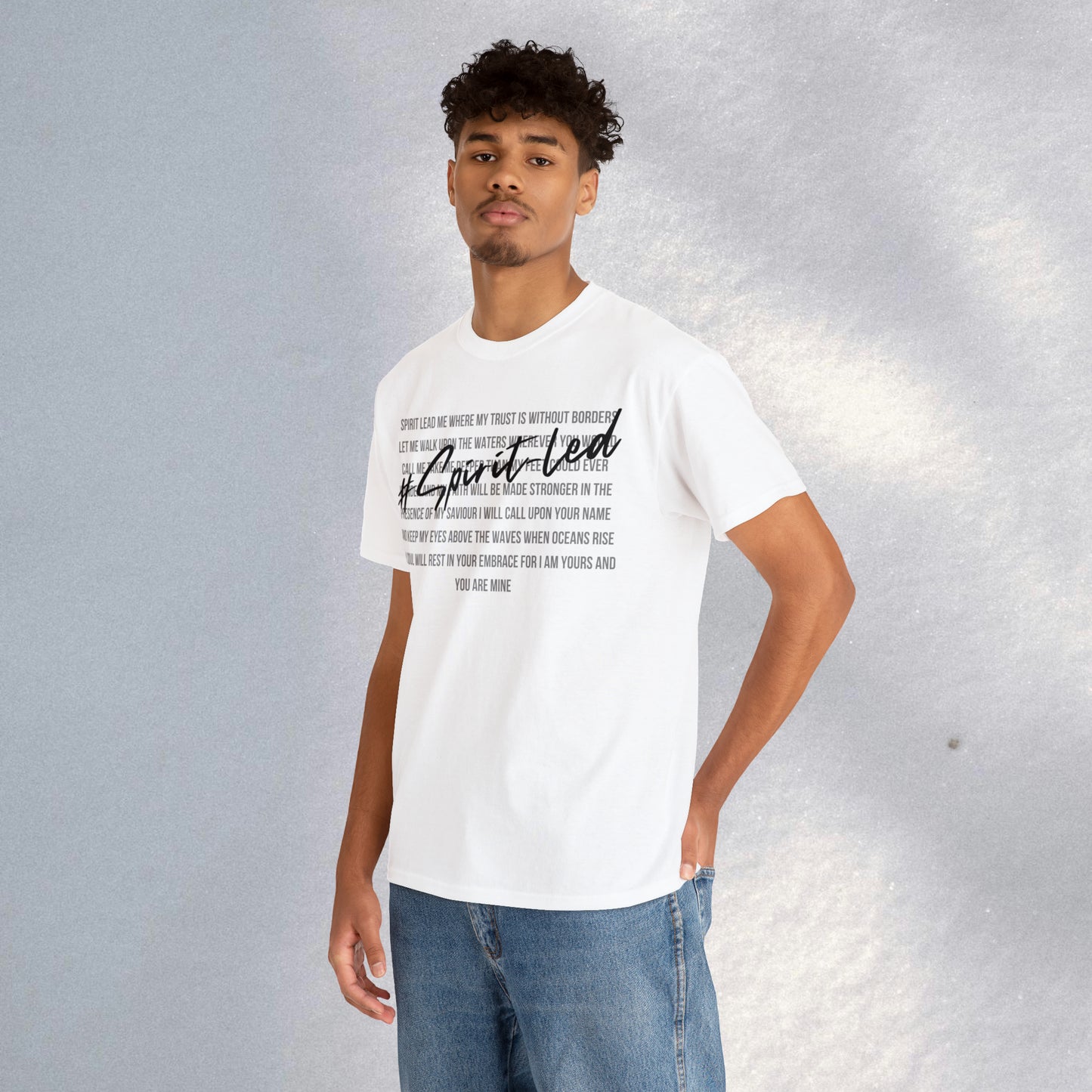 Spirit Lead Me - Heavy Cotton Tee (Unisex)