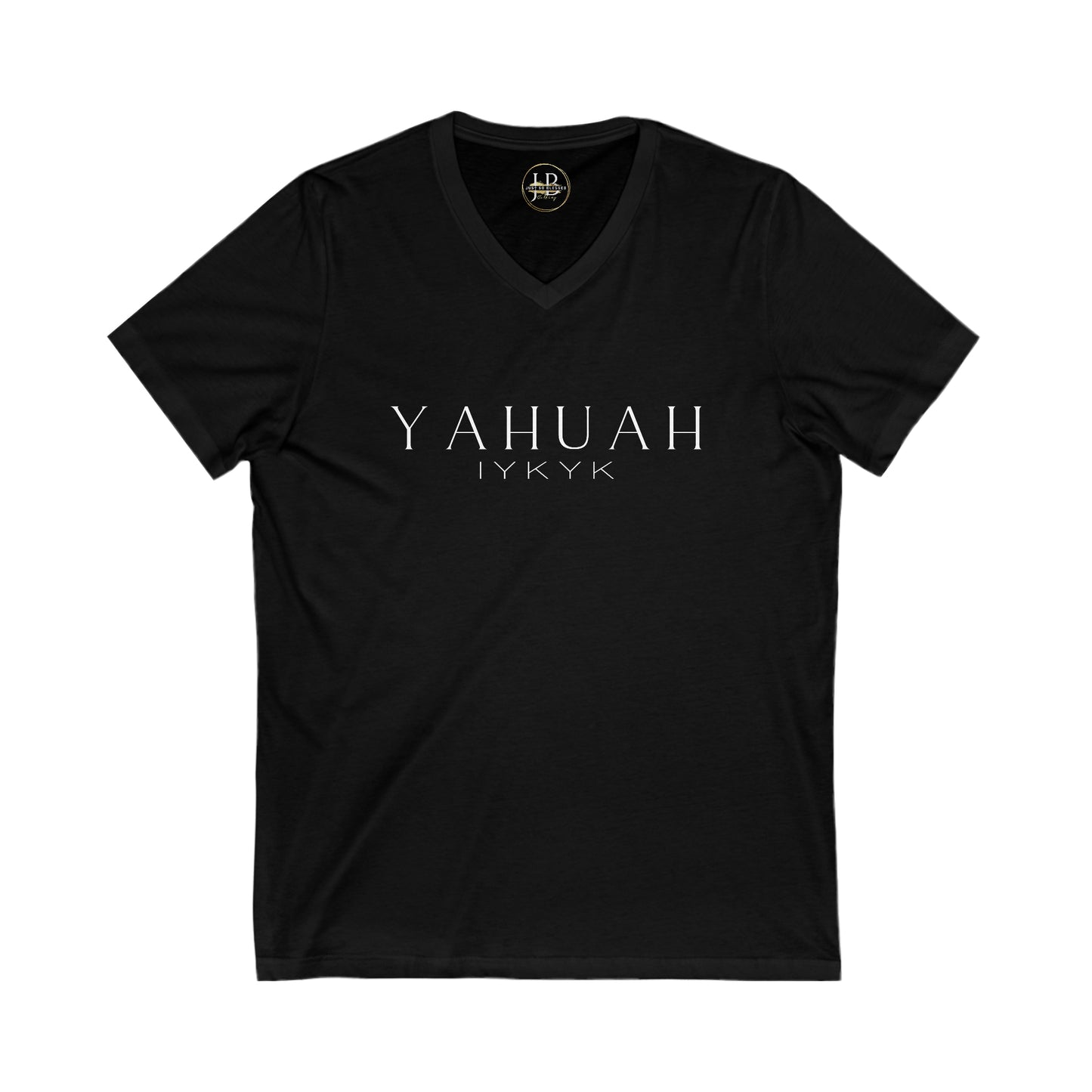YAHUAH - Jersey V-Neck Tee (Unisex)