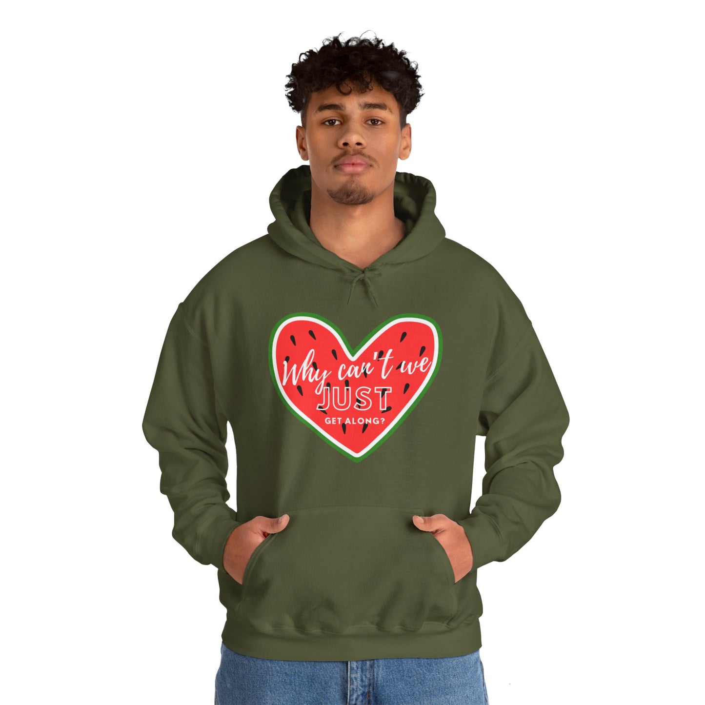 Get Along - Unisex Hooded Sweatshirt
