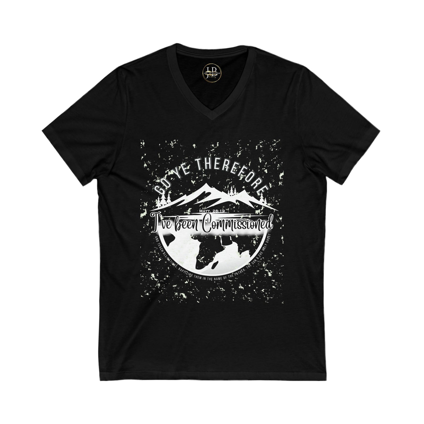 I've been Commissioned - Jersey V-Neck Tee (Unisex)