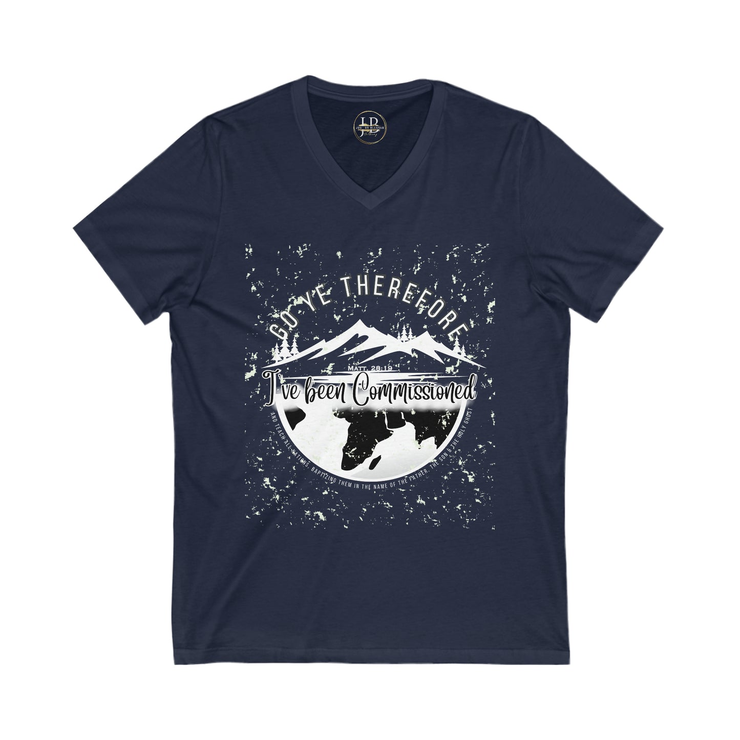 I've been Commissioned - Jersey V-Neck Tee (Unisex)
