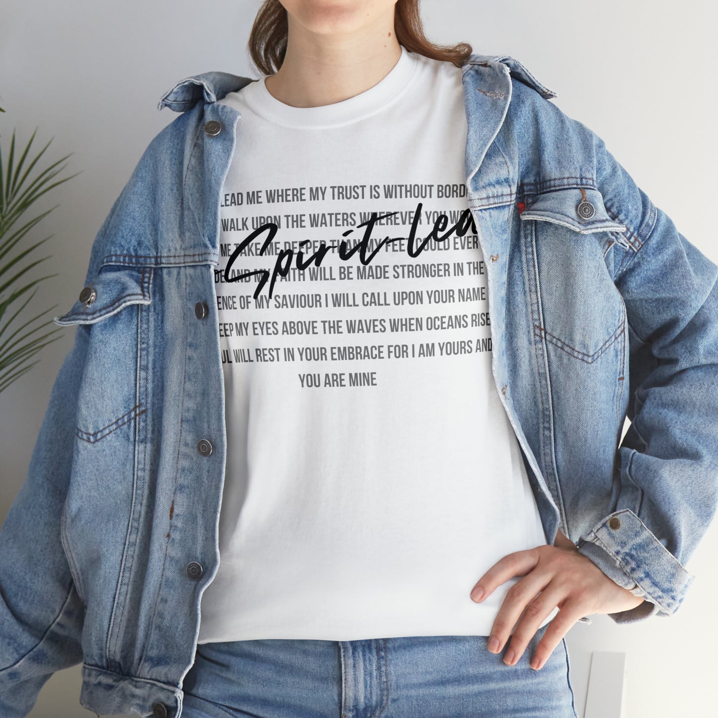 Spirit Lead Me - Heavy Cotton Tee (Unisex)