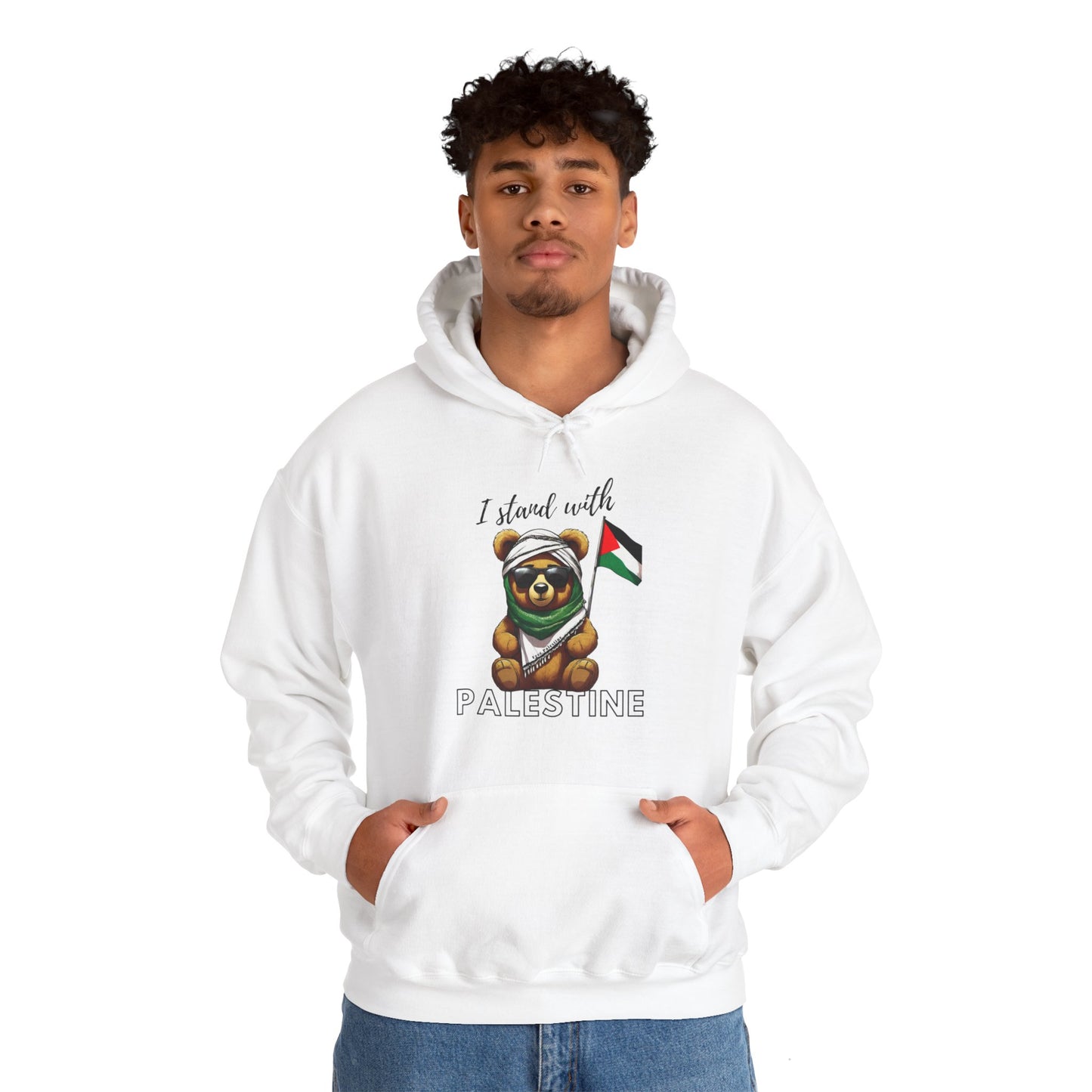 Teddy Palestine - Unisex Hooded Sweatshirt