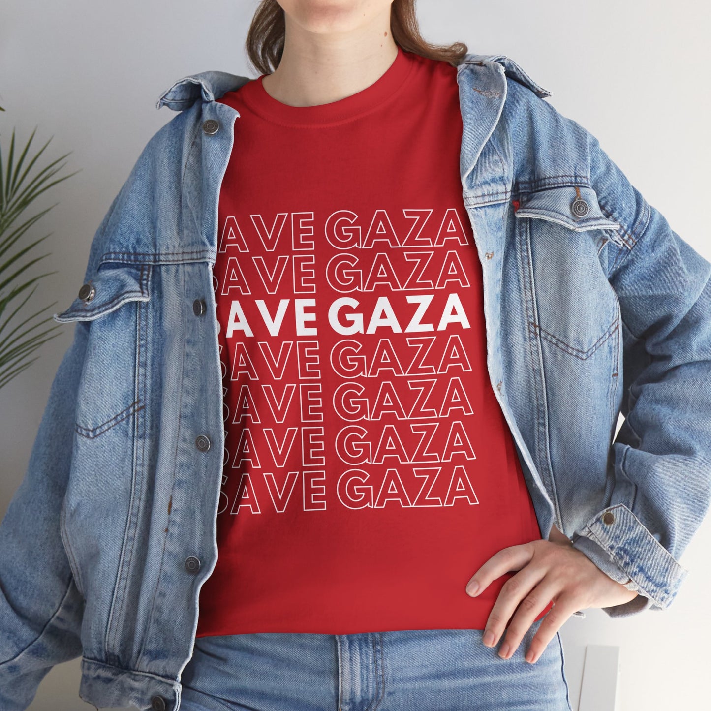 Save Gaza - Unisex Cotton Tee
