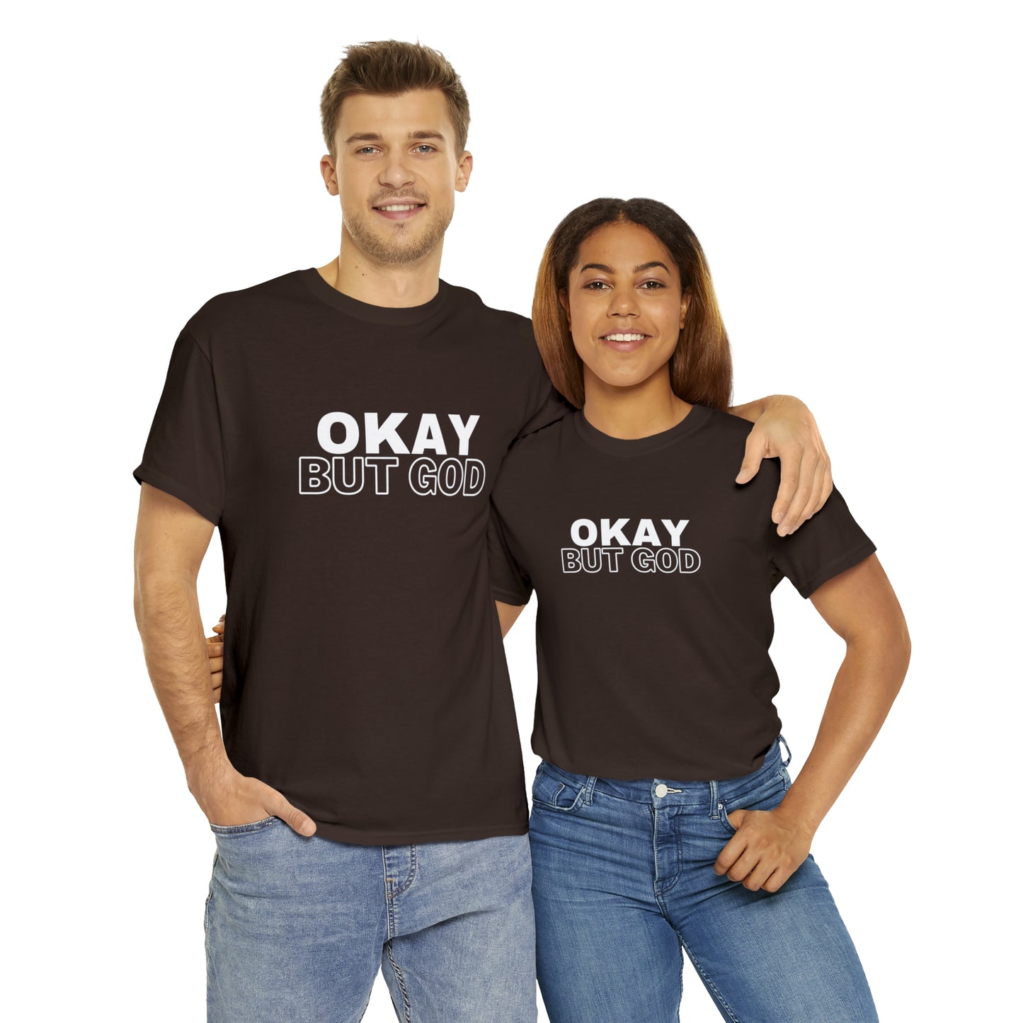 Ok, But God - Heavy Cotton Tee (Unisex)