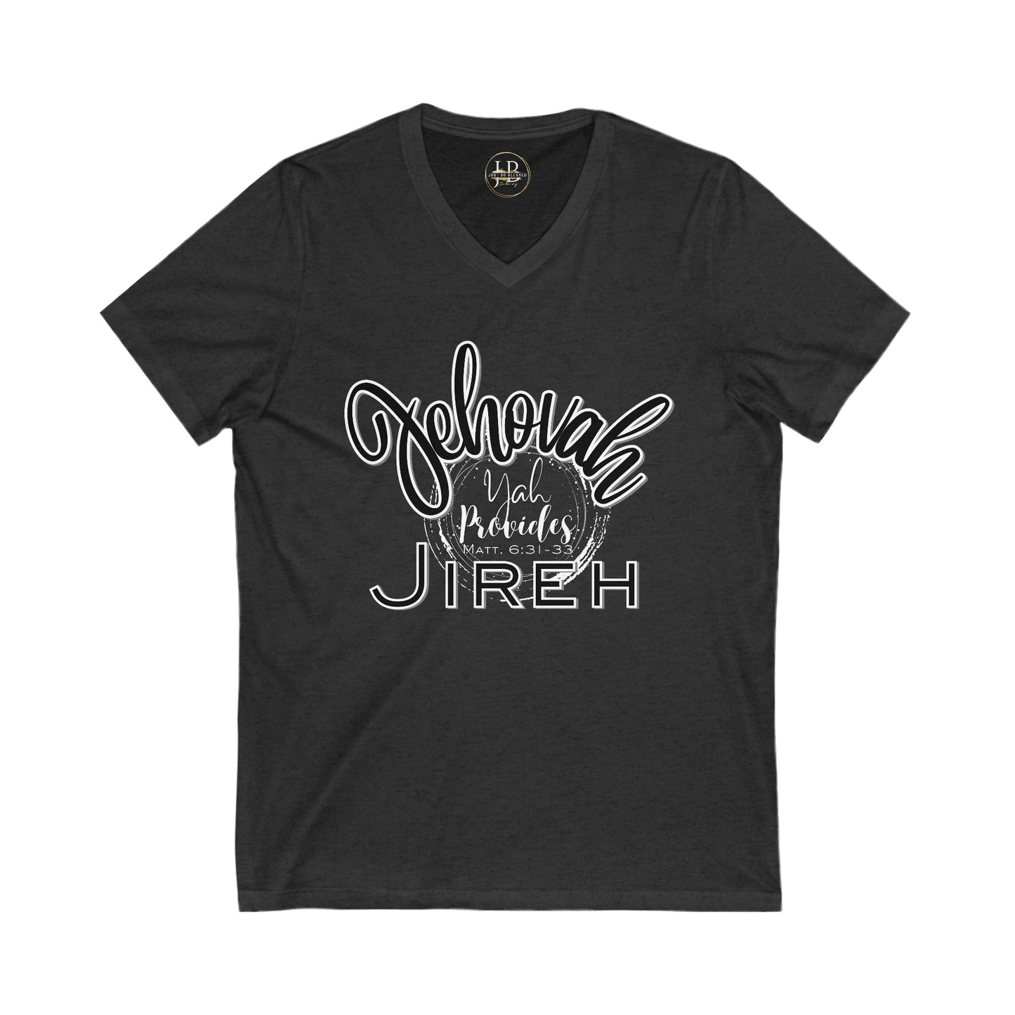 Yah Provides - Jersey V-Neck Tee (Unisex)