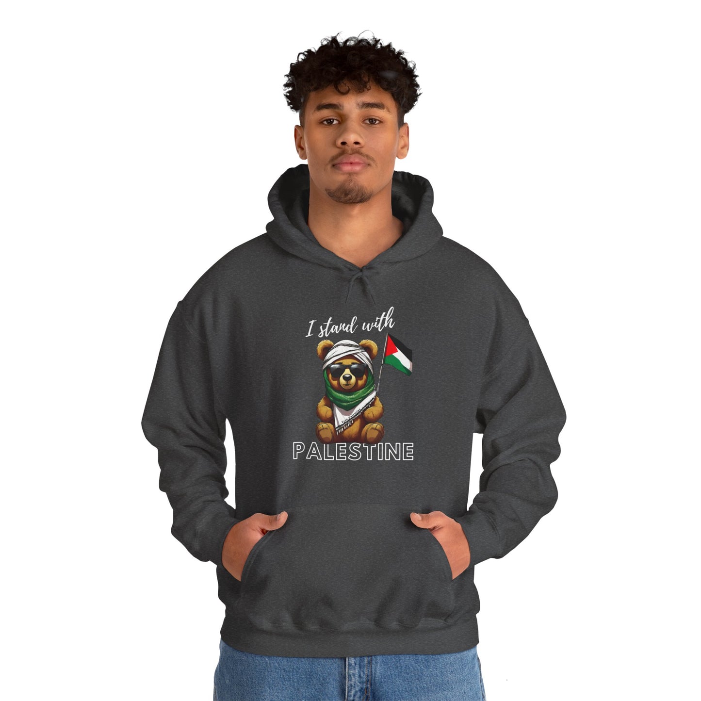 Teddy Palestine - Unisex Hooded Sweatshirt