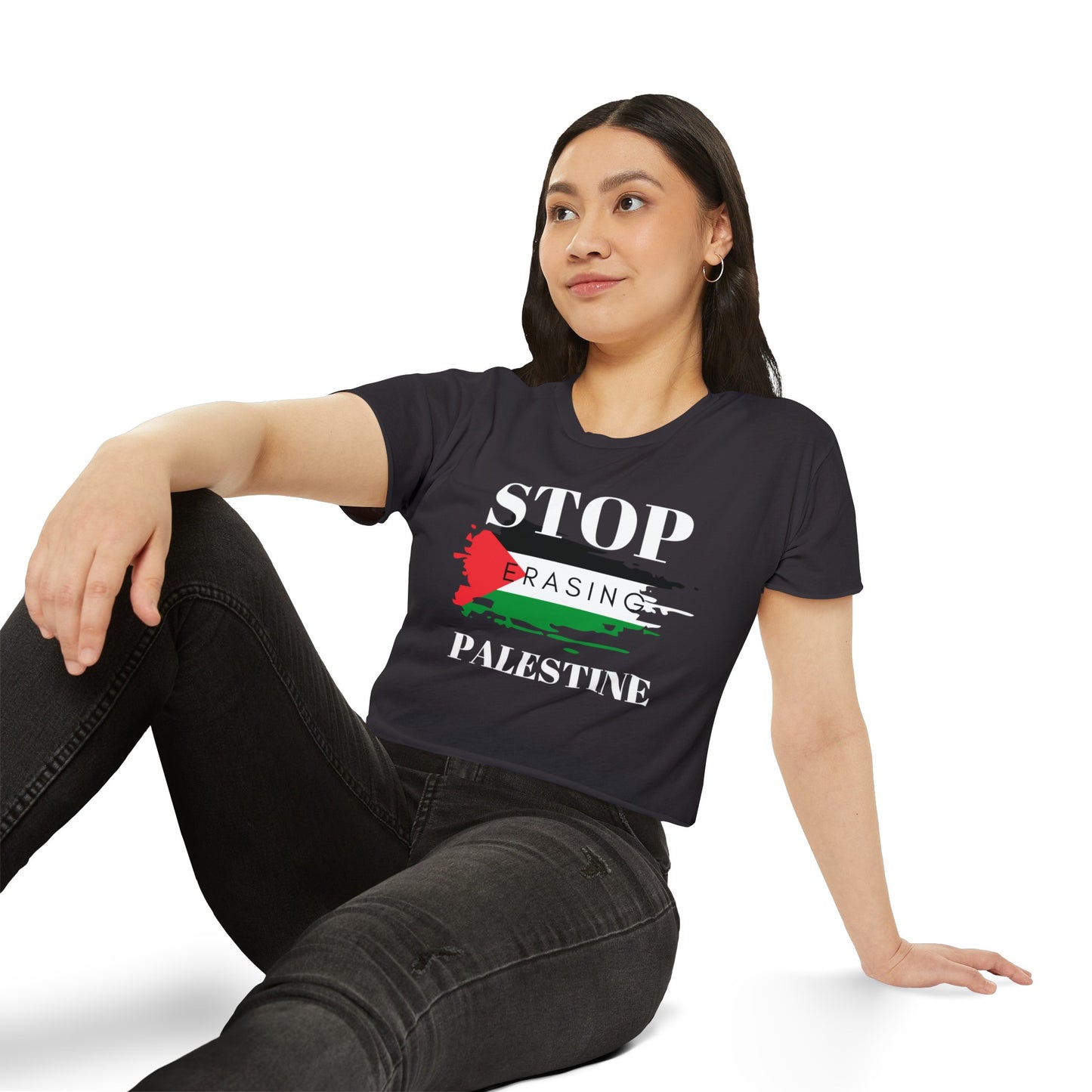 Erasing - Women's Festival Crop Top