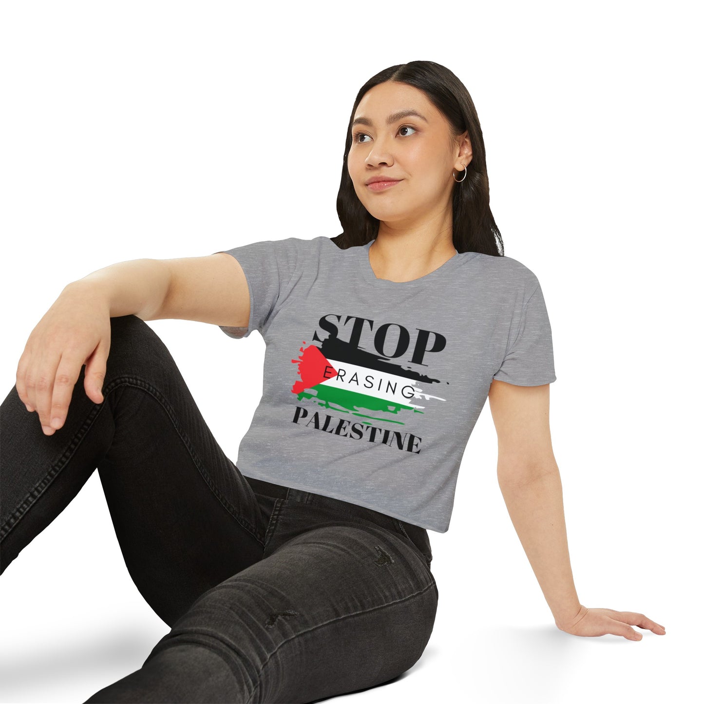Erasing - Women's Festival Crop Top