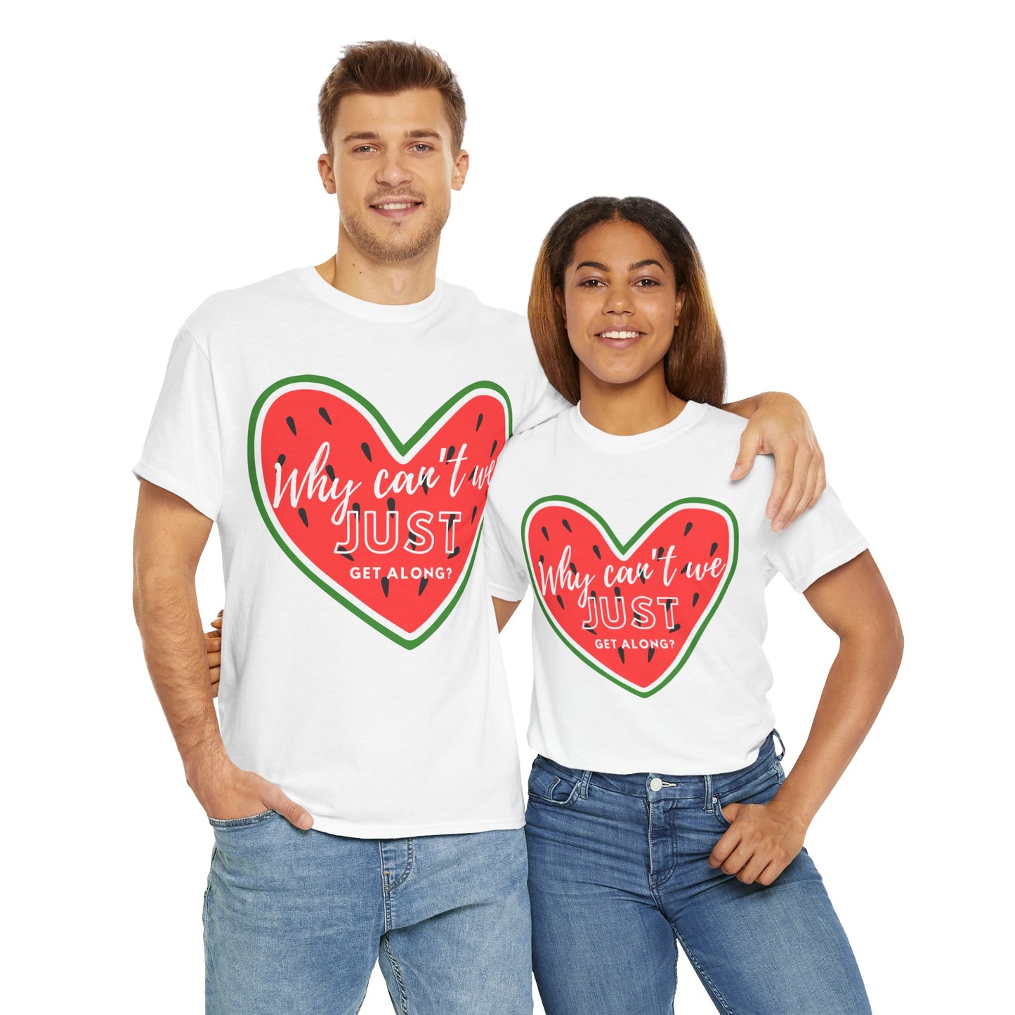 Get Along - Unisex Cotton Tee